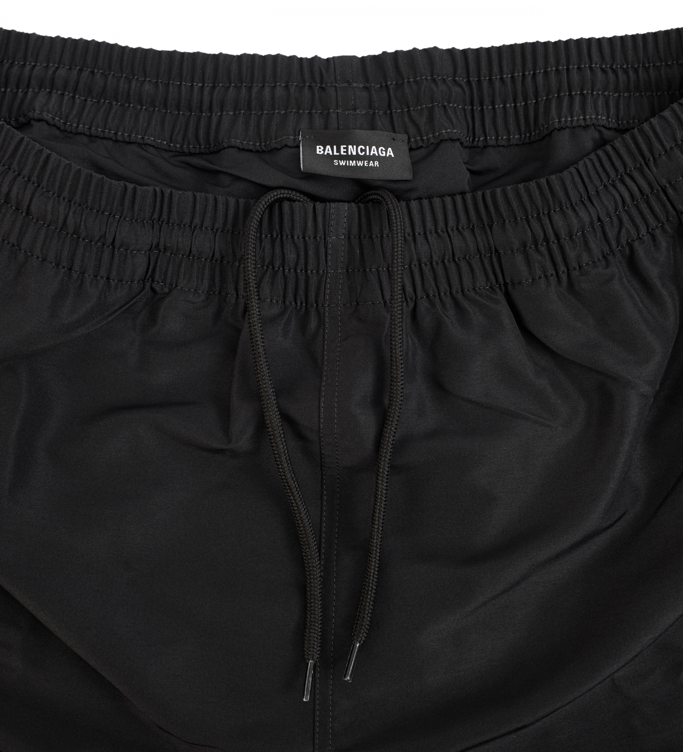 Черные плавки с вышивкой Balenciaga 657033/4A8B6/1000, размер L;M;S 657033/4A8B6/1000 - фото 3