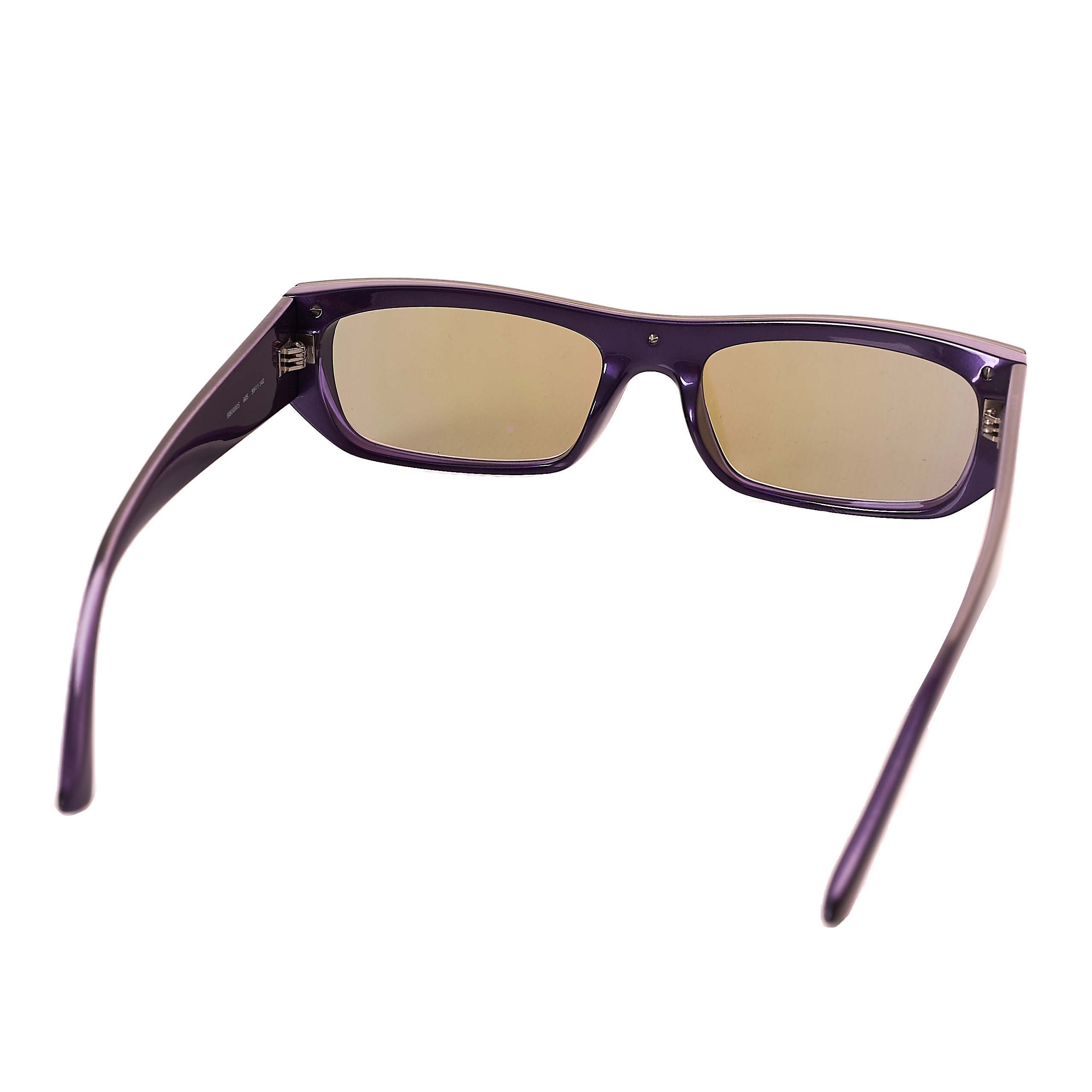 Фиолетовые очки с логотипом Balenciaga 609370/T0003/5067, размер One Size 609370/T0003/5067 - фото 3