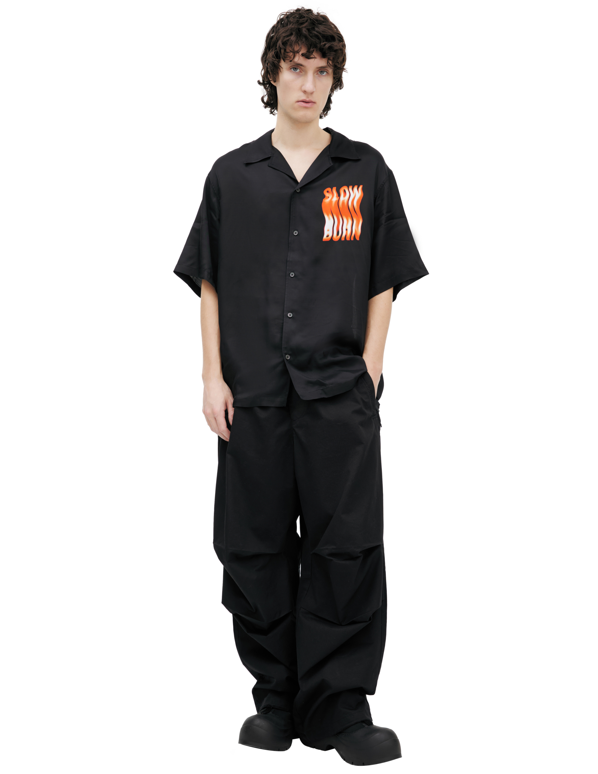 Рубашка с принтом 039slow burn 039 23700₽