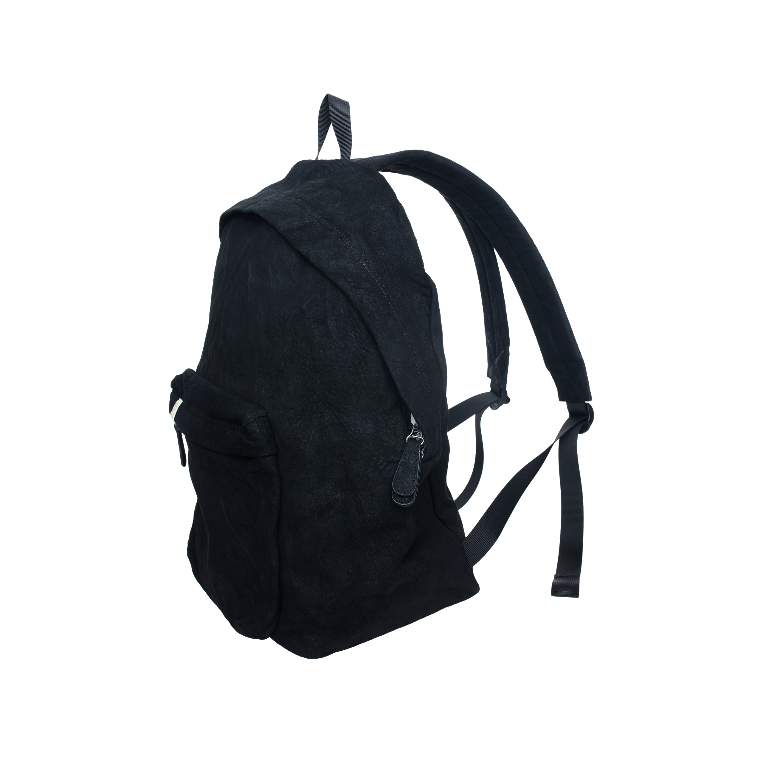 Черный рюкзак Shaman-Folk из кожи visvim 0123203003039, размер One Size - фото 3