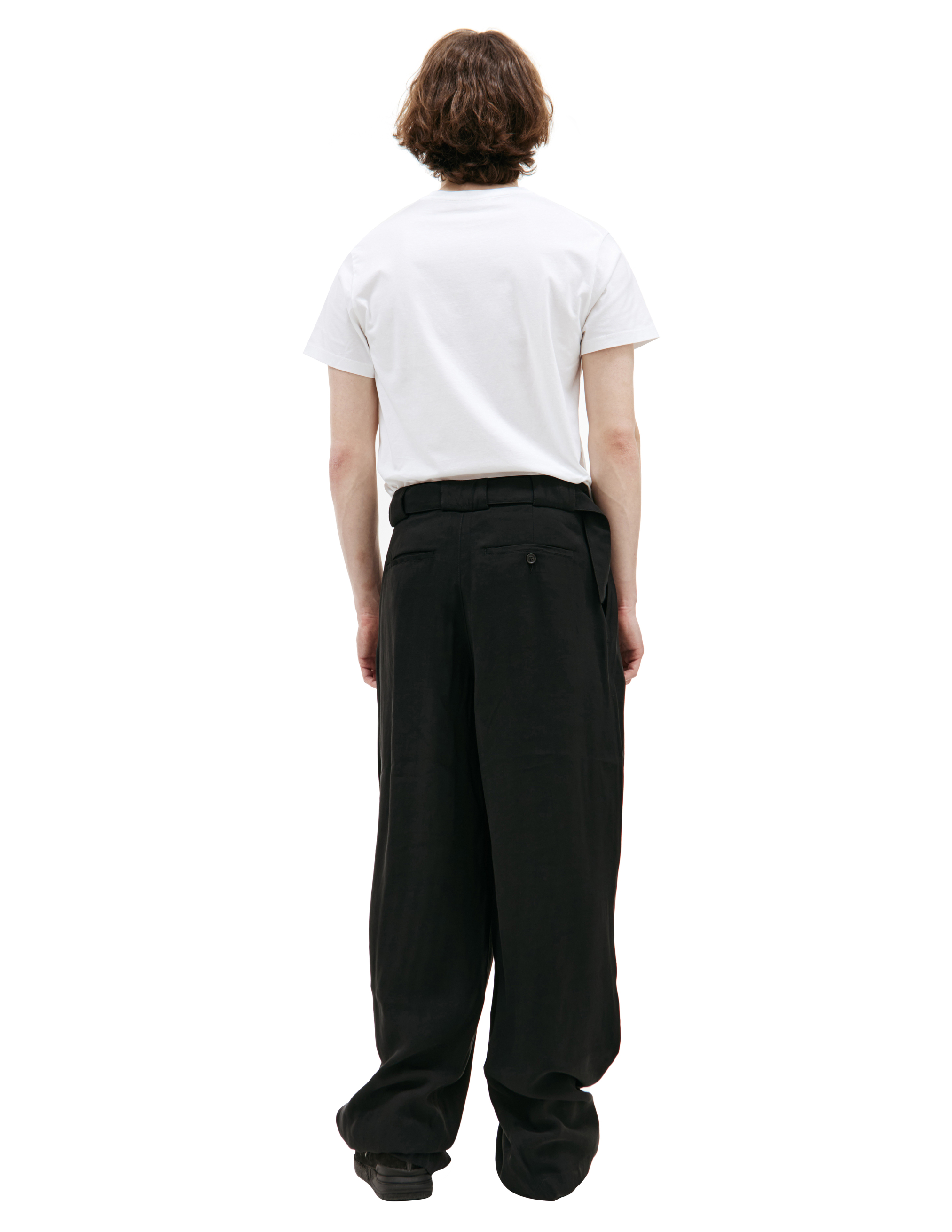 Широкие брюки с поясом LOUIS GABRIEL NOUCHI 0734/T600/001, размер M;L 0734/T600/001 - фото 3