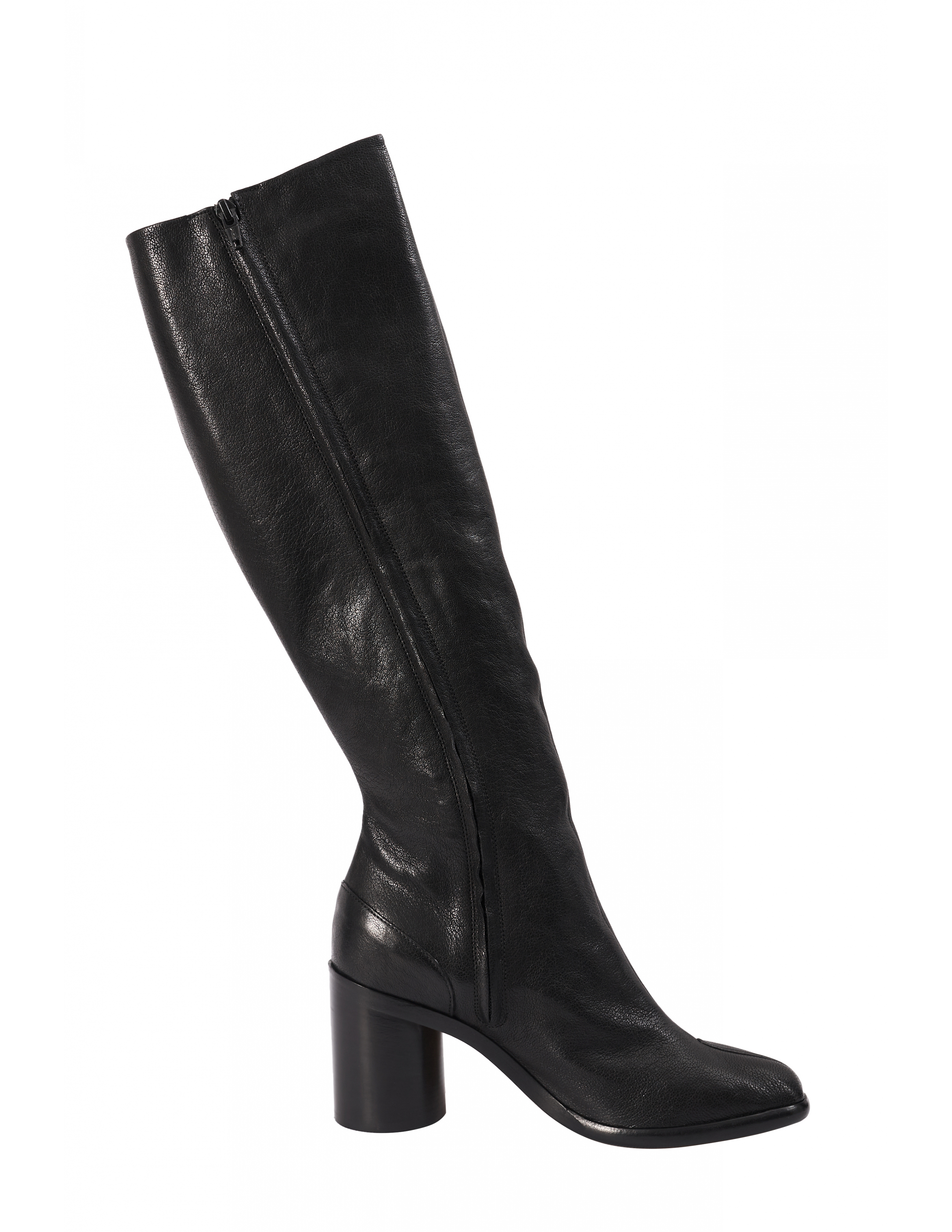 Черные кожаные сапоги Tabi Maison Margiela S34WW0057/P3753/T8013, размер 41;40;39;38;36 S34WW0057/P3753/T8013 - фото 5