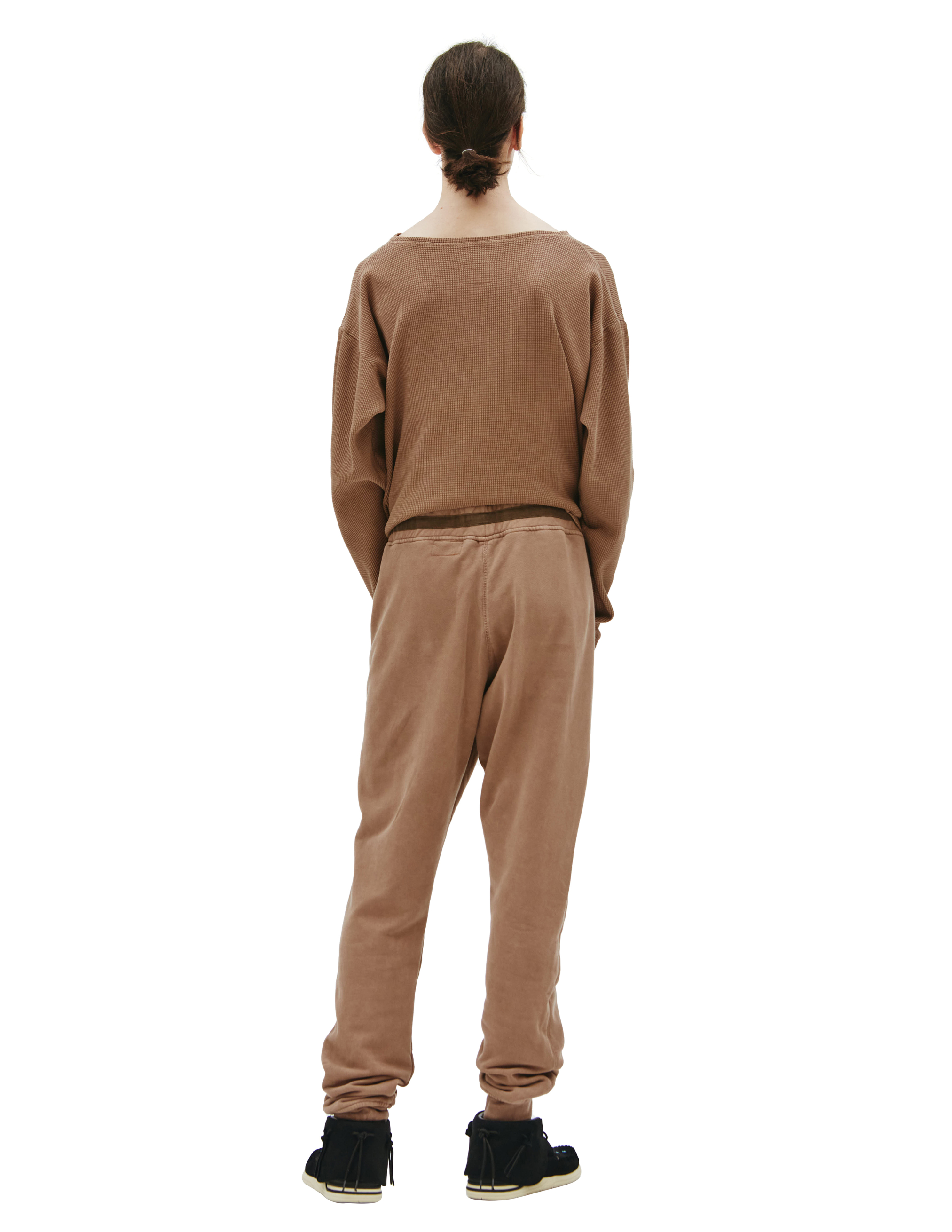 Базовые брюки из хлопка Greg Lauren DM211, размер 5;4 - фото 3