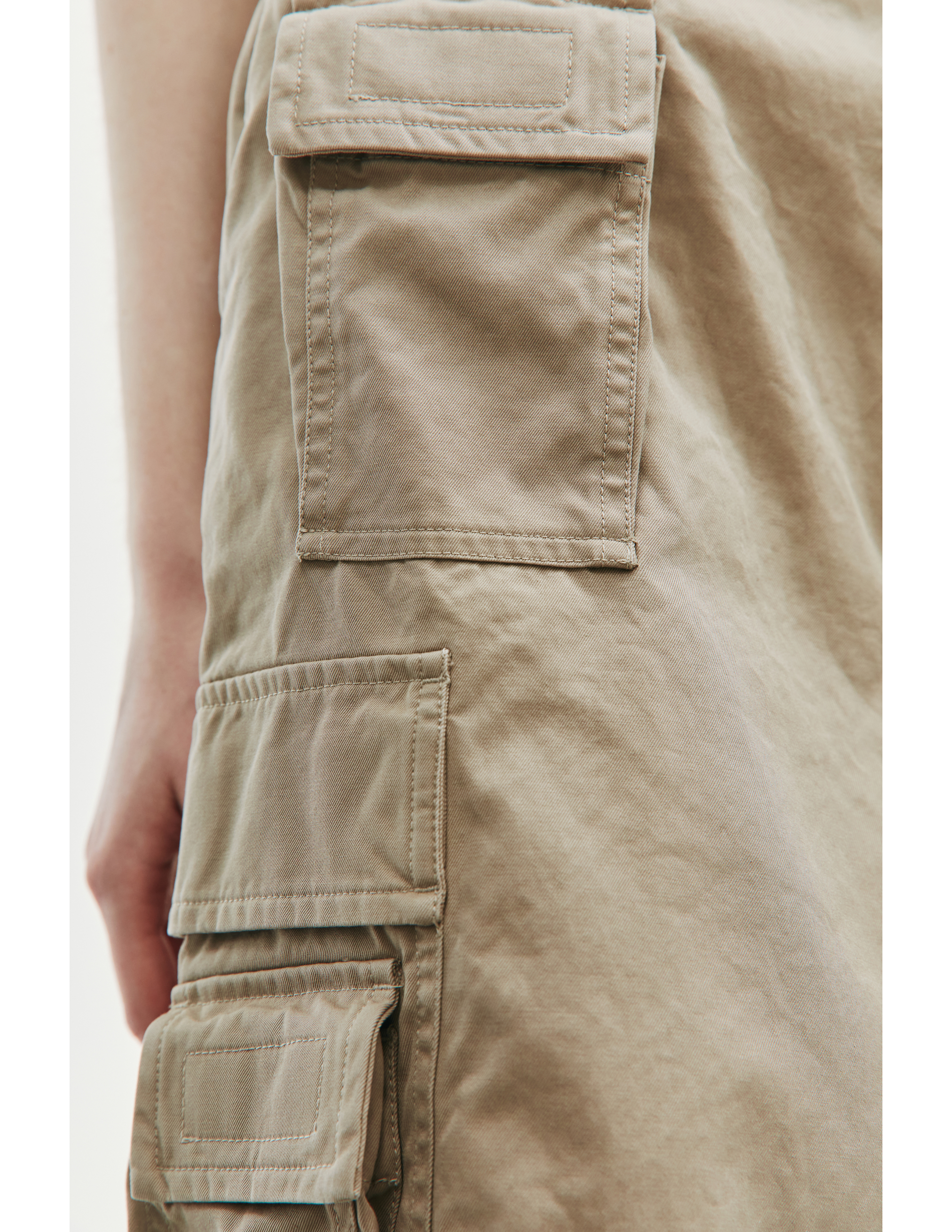 Широкие шорты с карманами - Balenciaga 671661/TKP06/9501 Фото 3