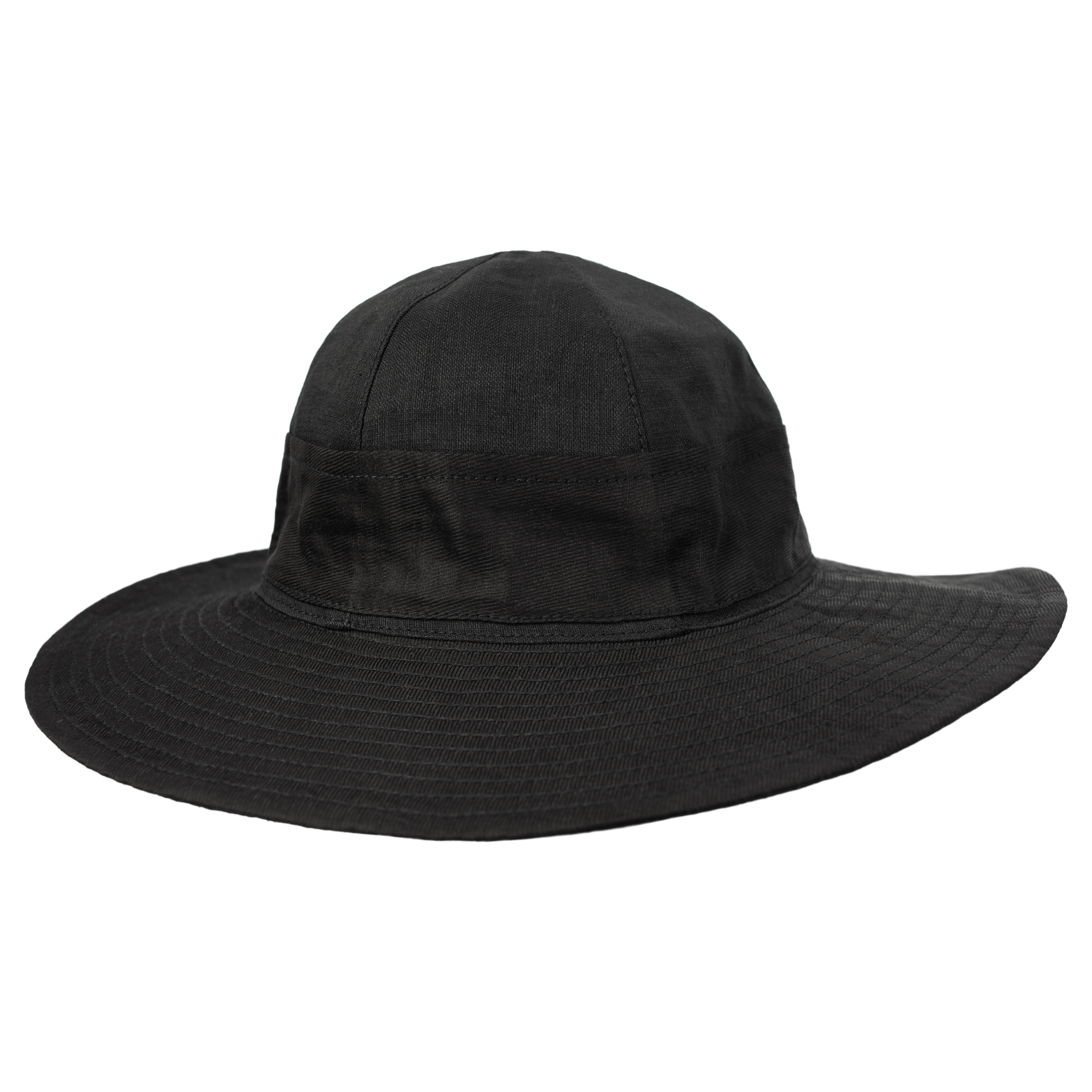 Льняная шляпа с широкими полями Ziggy Chen 0M2215609, размер M - фото 1