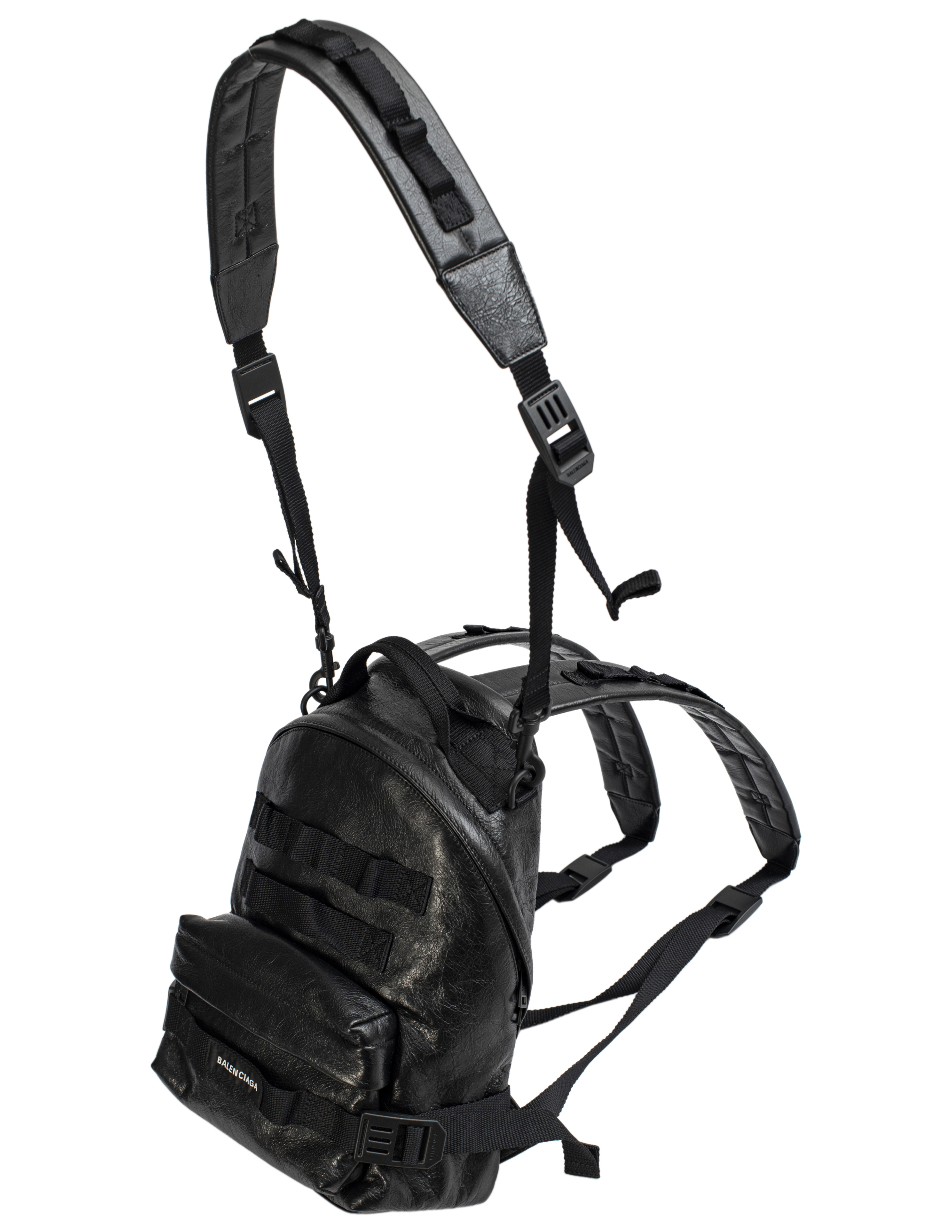 Кожаный рюкзак Army Small Balenciaga 644031/1VGJ7/1000, размер One Size 644031/1VGJ7/1000 - фото 1