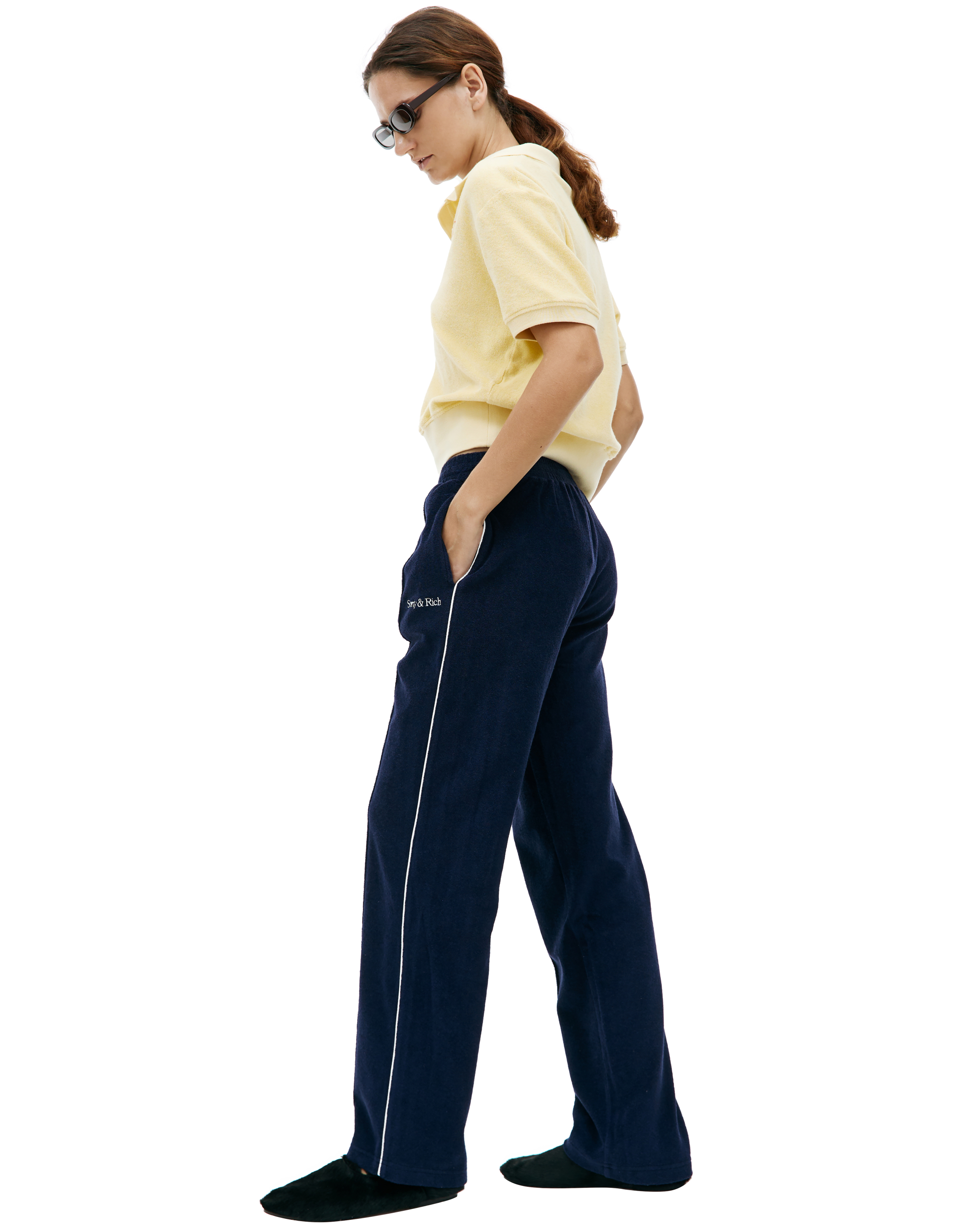 Спортивные брюки с лампасами SPORTY & RICH PA921NA, размер M;L;XL - фото 2