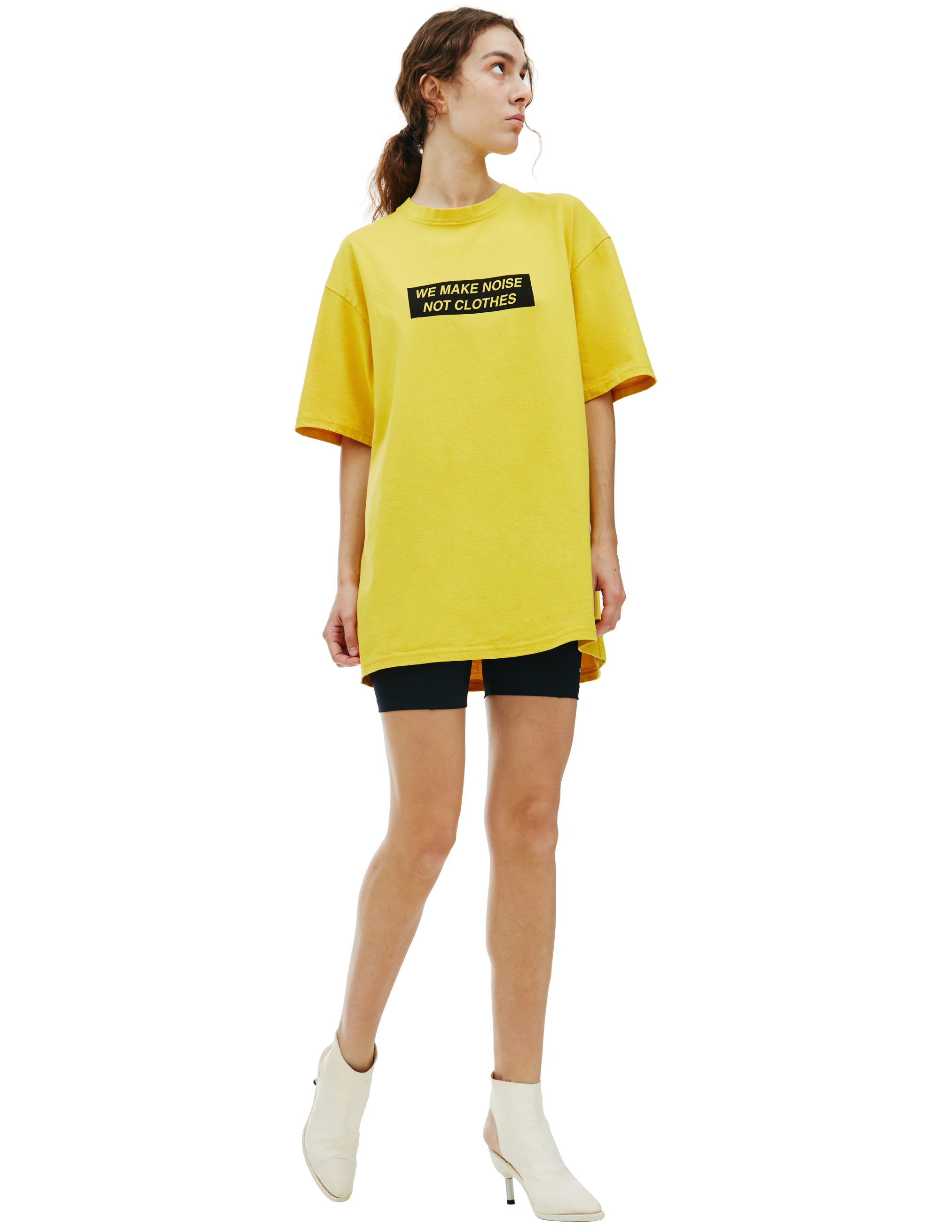 Желтая футболка We Make Noise Undercover UC2B9805/2/YELLOW, размер 4;3