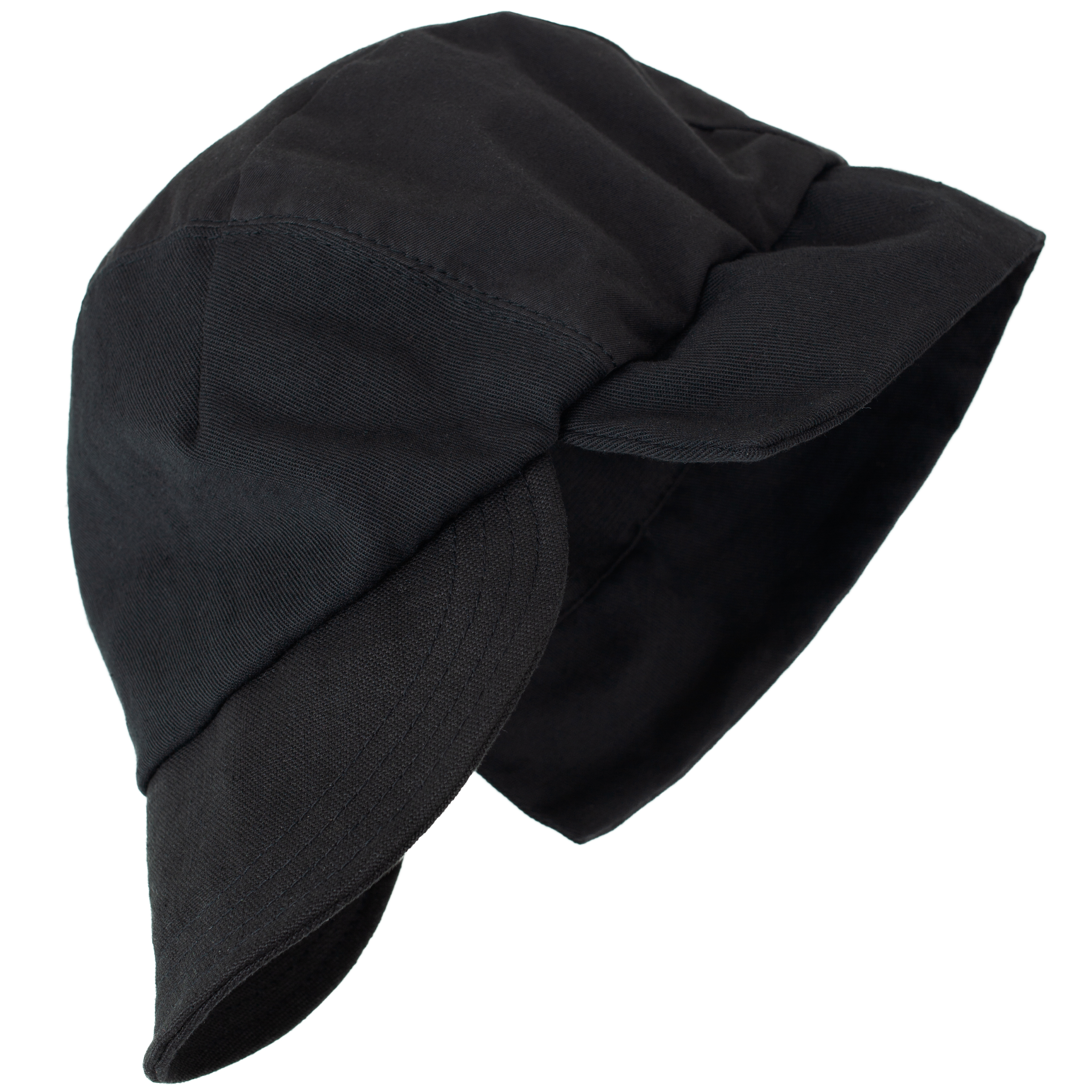 Черная кепка из хлопка The Viridi-Anne VI-3616-09, размер One Size - фото 1