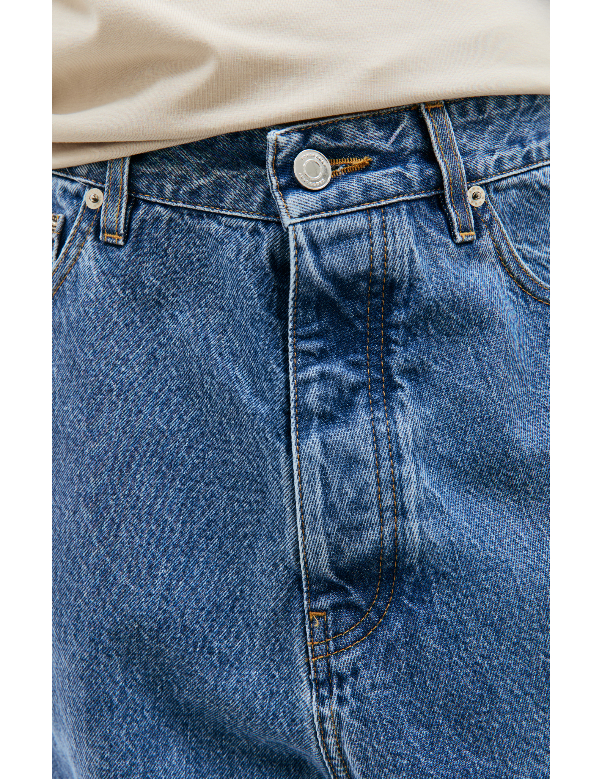 Широкие прямые джинсы VTMNTS VL20PA320N/5401, размер 26;28;30;32;34;36 VL20PA320N/5401 - фото 4