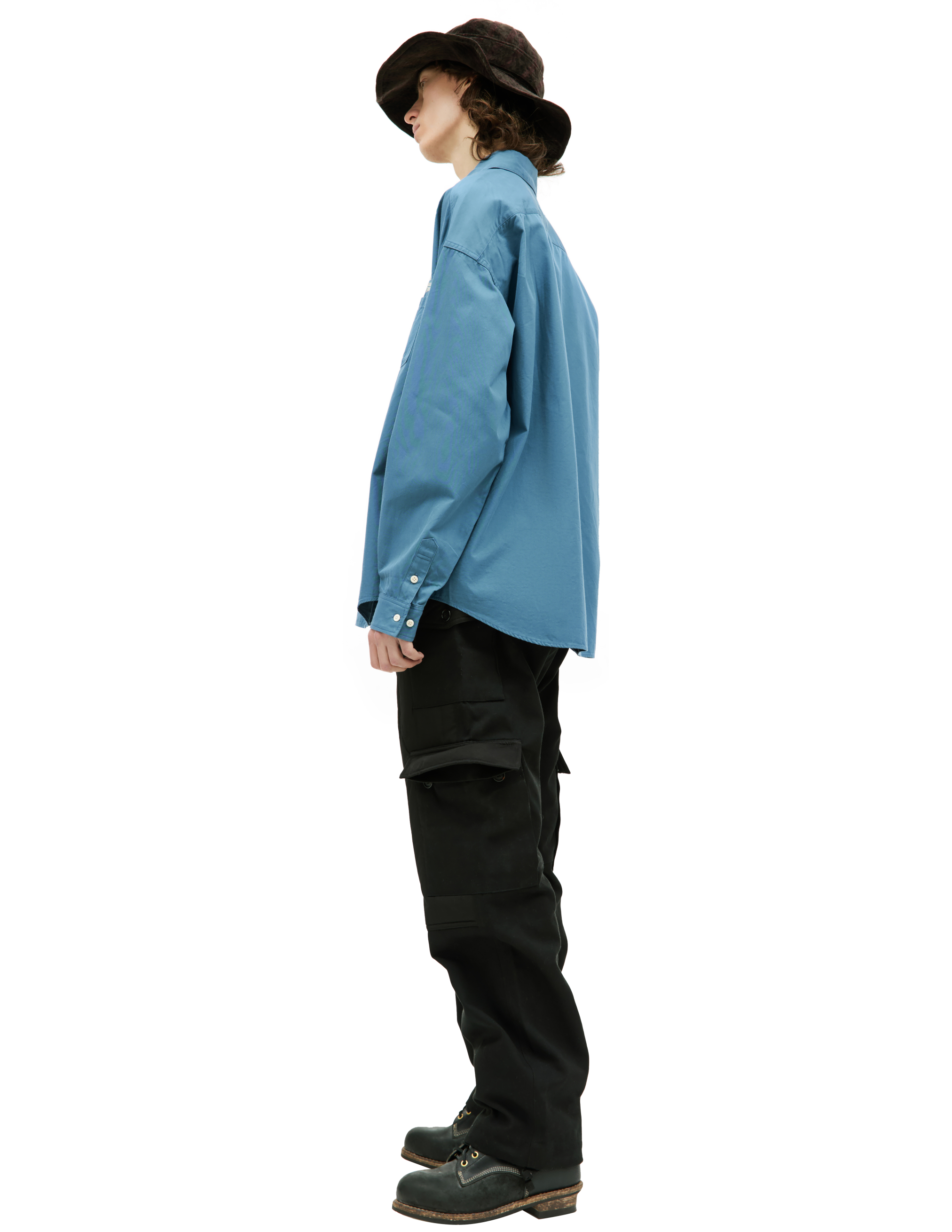 Хлопковая рубашка Palmer с вышивкой visvim 0123205011015, размер 4;5 - фото 2