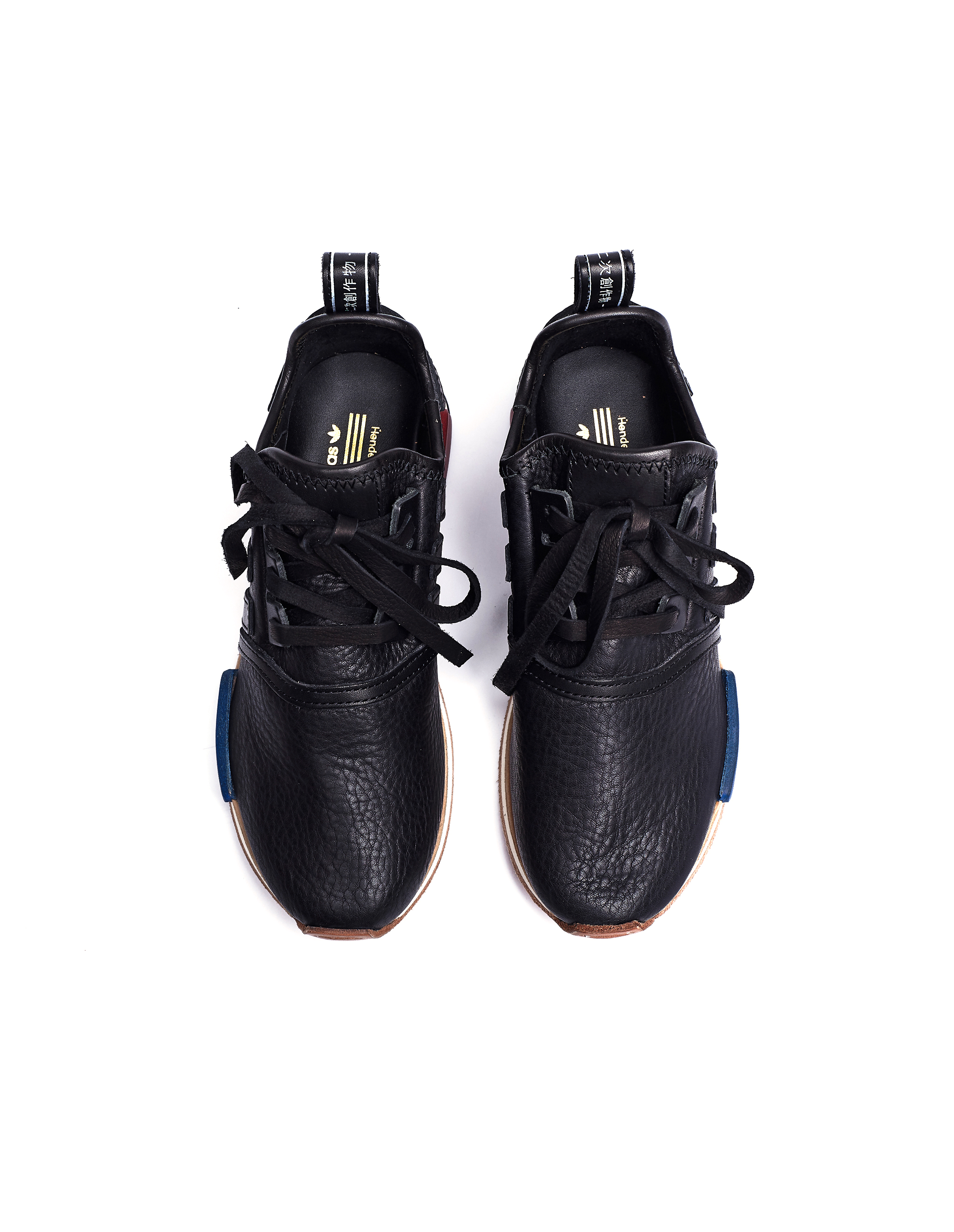 Черные кожаные кроссовки Adidas NMD_R1 Hender Scheme NMD_R1/multi, размер sm;sm;sm NMD_R1/multi - фото 4