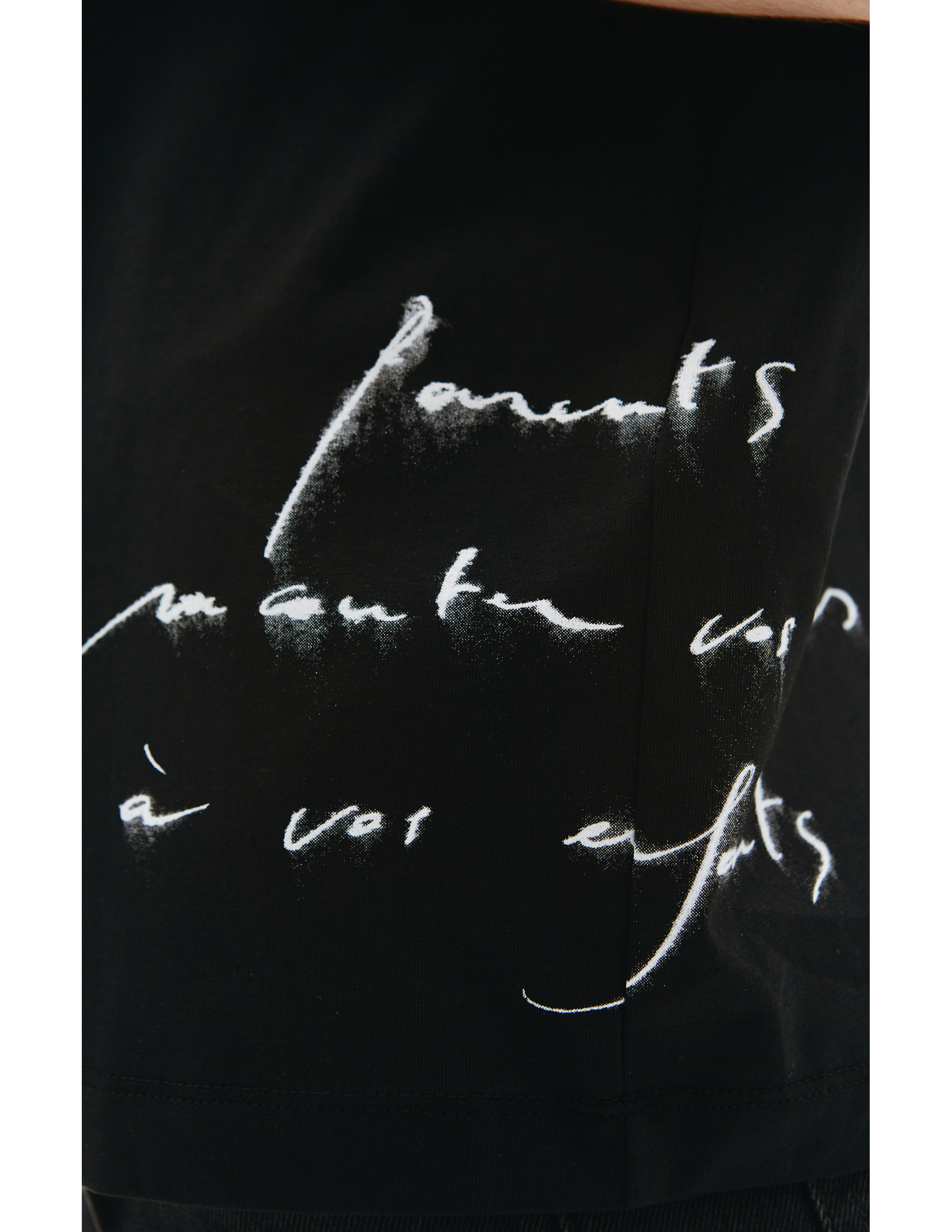 Хлопкова футболка Jarno с принтом Ann Demeulemeester 2201-W-JE43-228-098, размер M - фото 5
