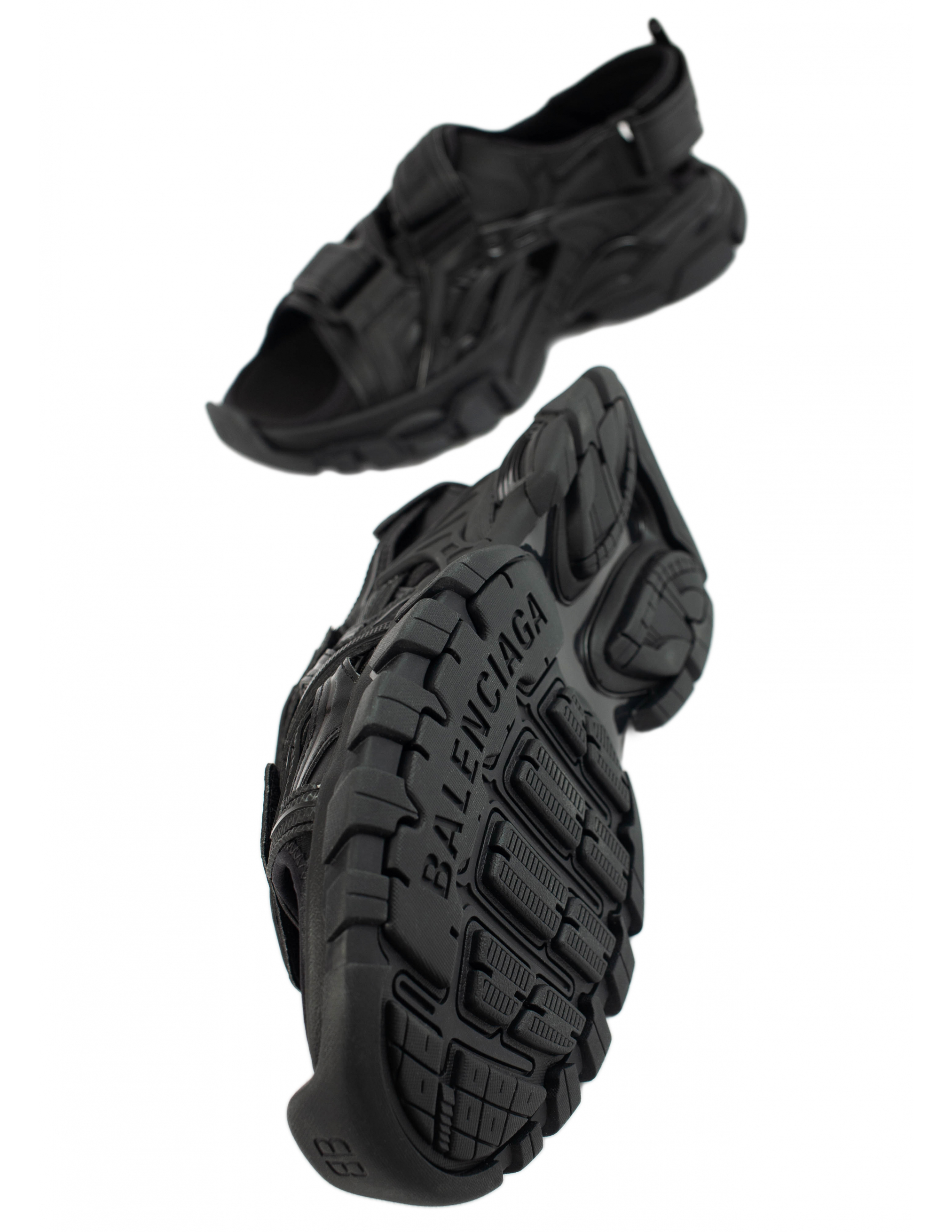 Черные сандалии Track на липучках Balenciaga 617543/W2CC1/1000, размер 37 617543/W2CC1/1000 - фото 5