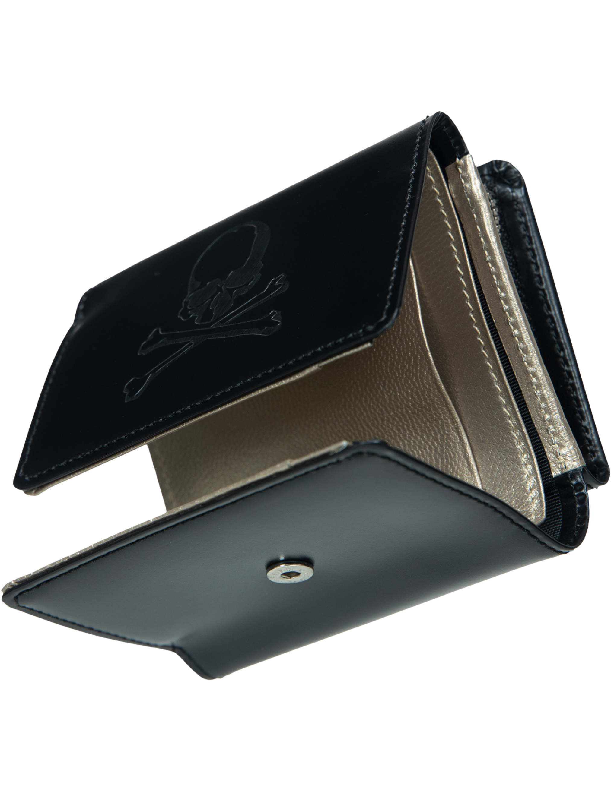 Кожаный кошелек с логотипом