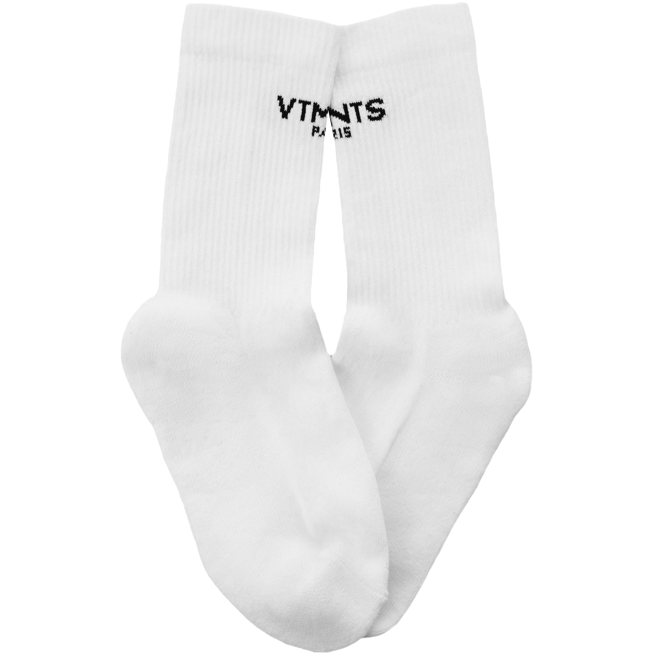 Белые носки с логотипом VTMNTS VL18SO100W/5711, размер M;L;XL VL18SO100W/5711 - фото 2