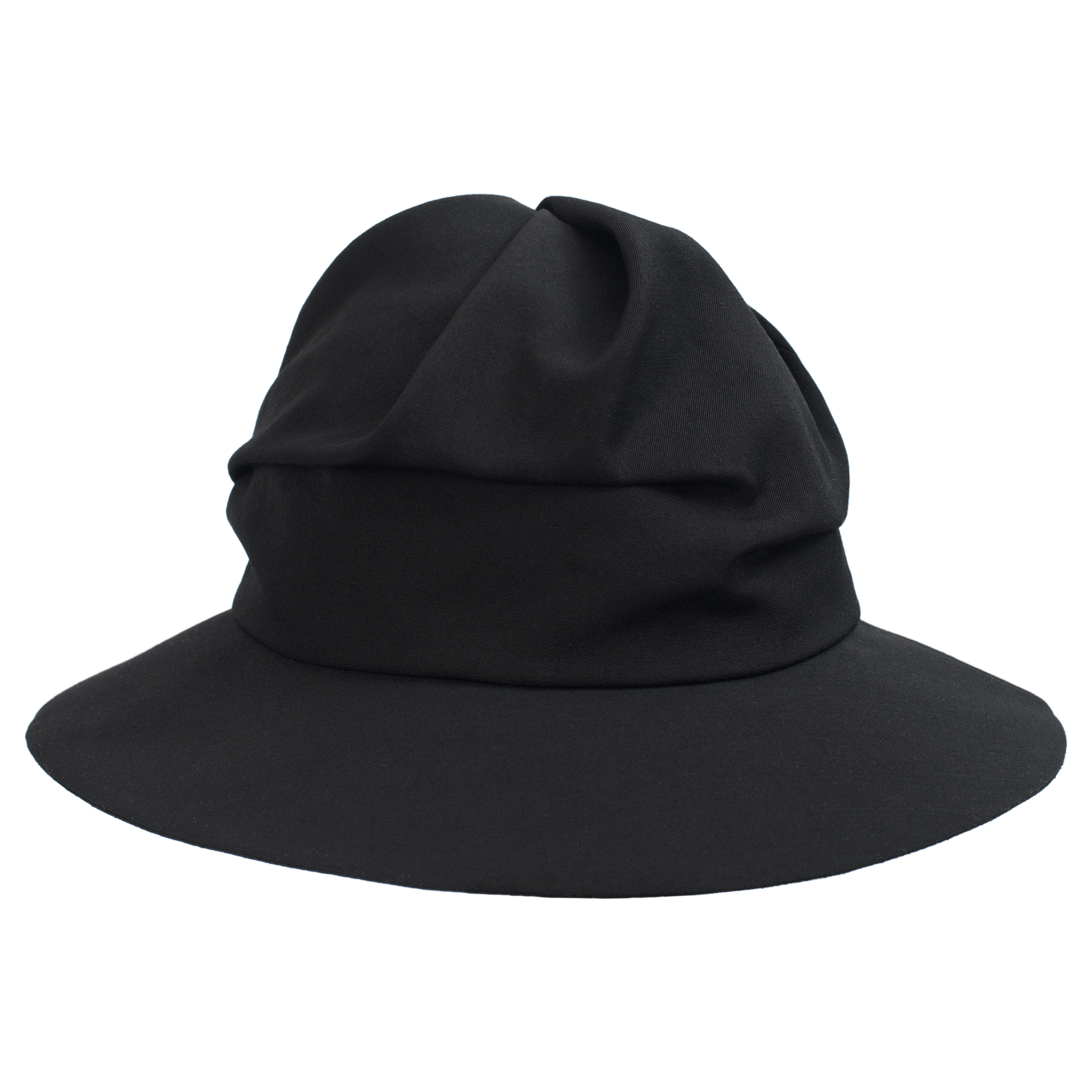 Черная шерстяная шляпа Ys YQ-H02-100-1, размер 2 - фото 1