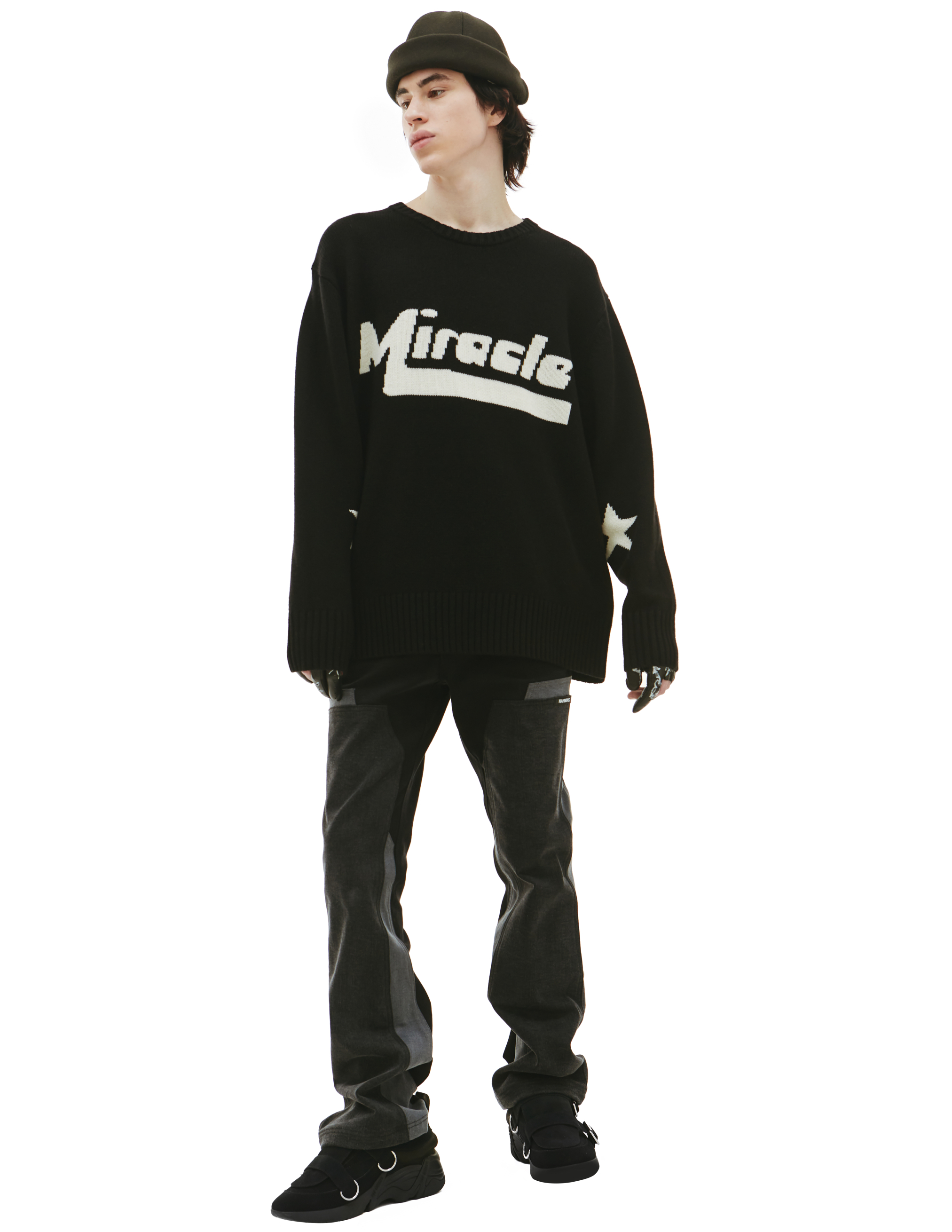 Оверсайз свитер Miracle Nahmias AW22-3-5009-Y0001-MIRACLE, размер XL - фото 1