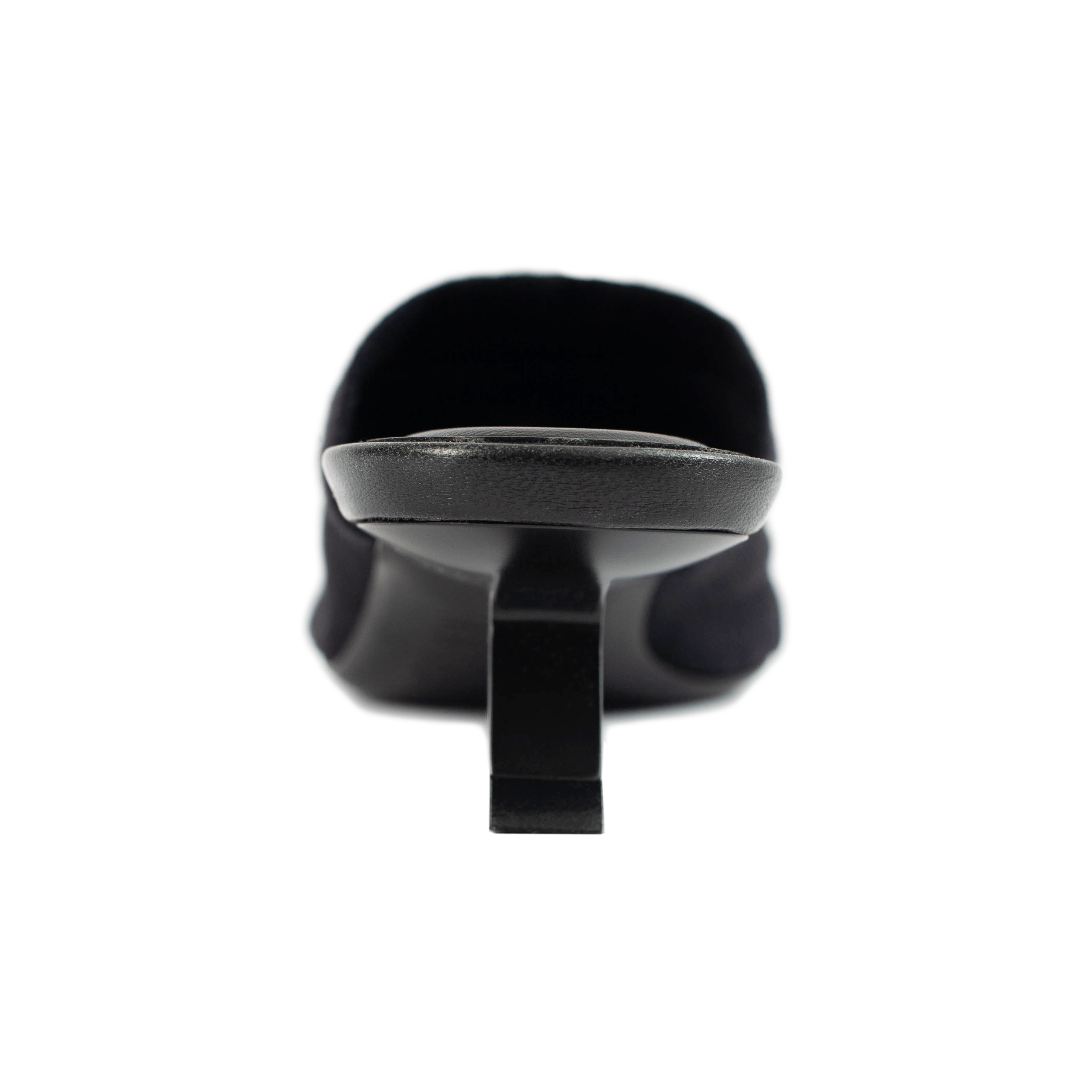 Черные мюли со скошенным каблуком Balenciaga 653285/W2DR0/1000, размер 41;39;38;37 653285/W2DR0/1000 - фото 6