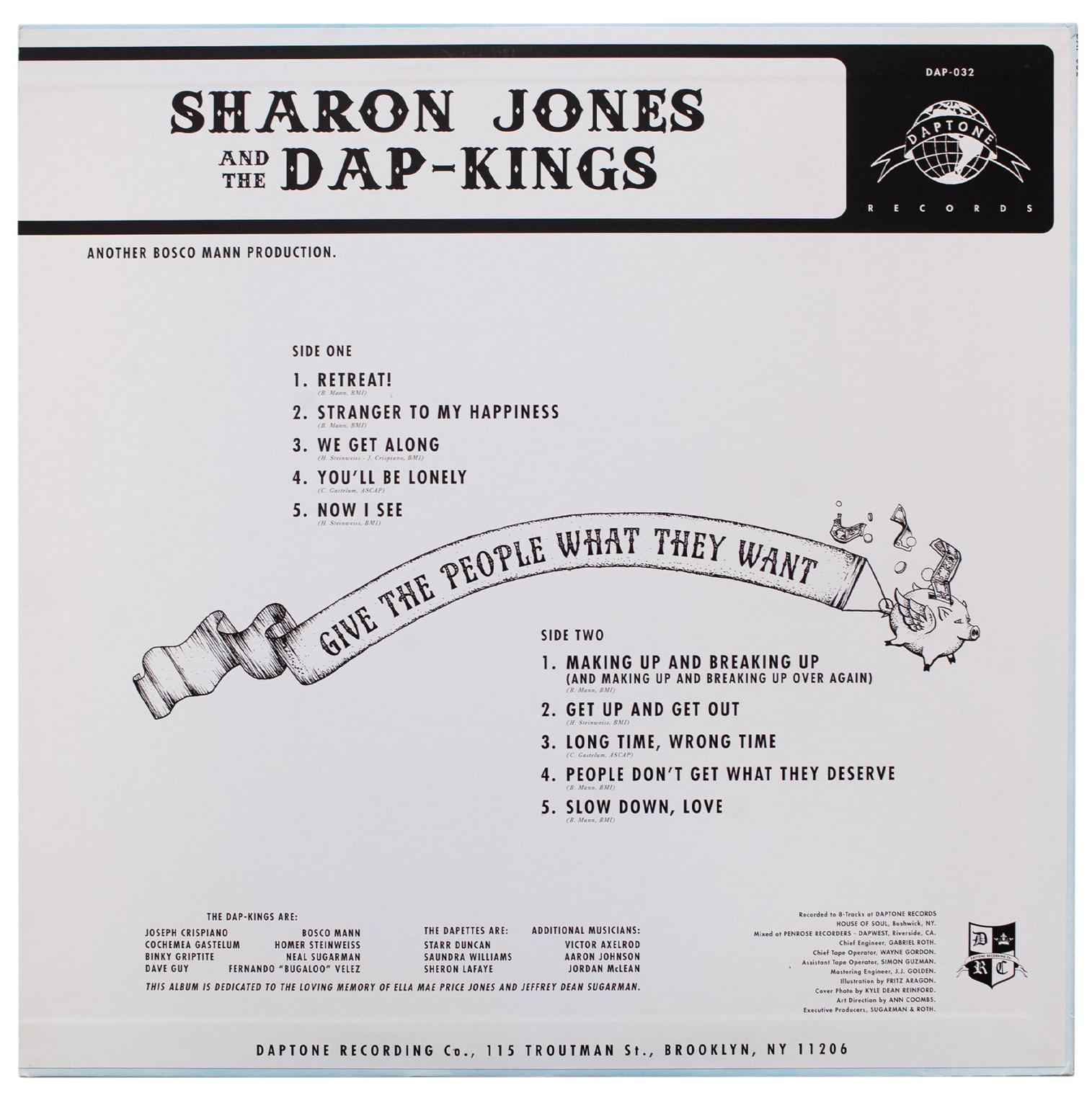 Винил Sharon Jones - Give The People What They Want, размер One Size - фото 2
