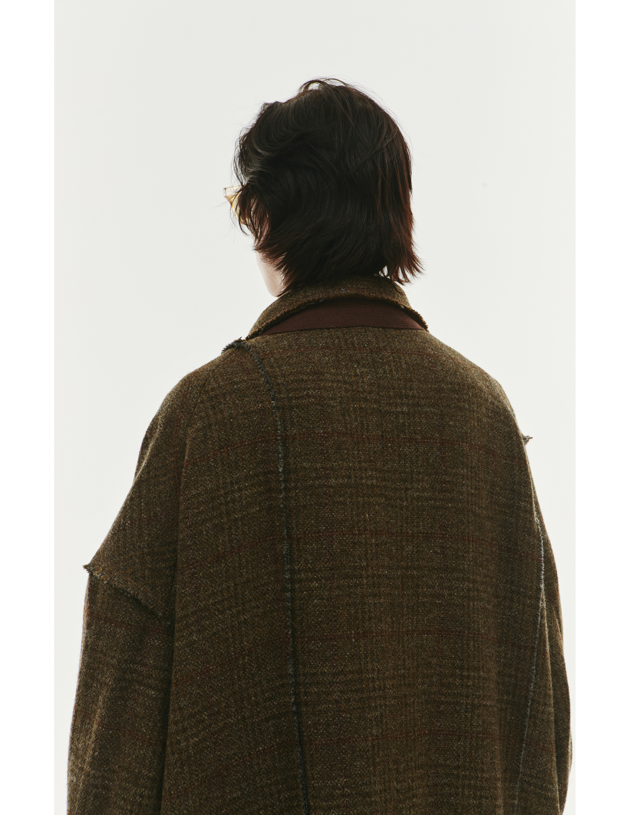 Оверсайз пальто из шерсти Ziggy Chen 0M2231107, размер 52 - фото 6