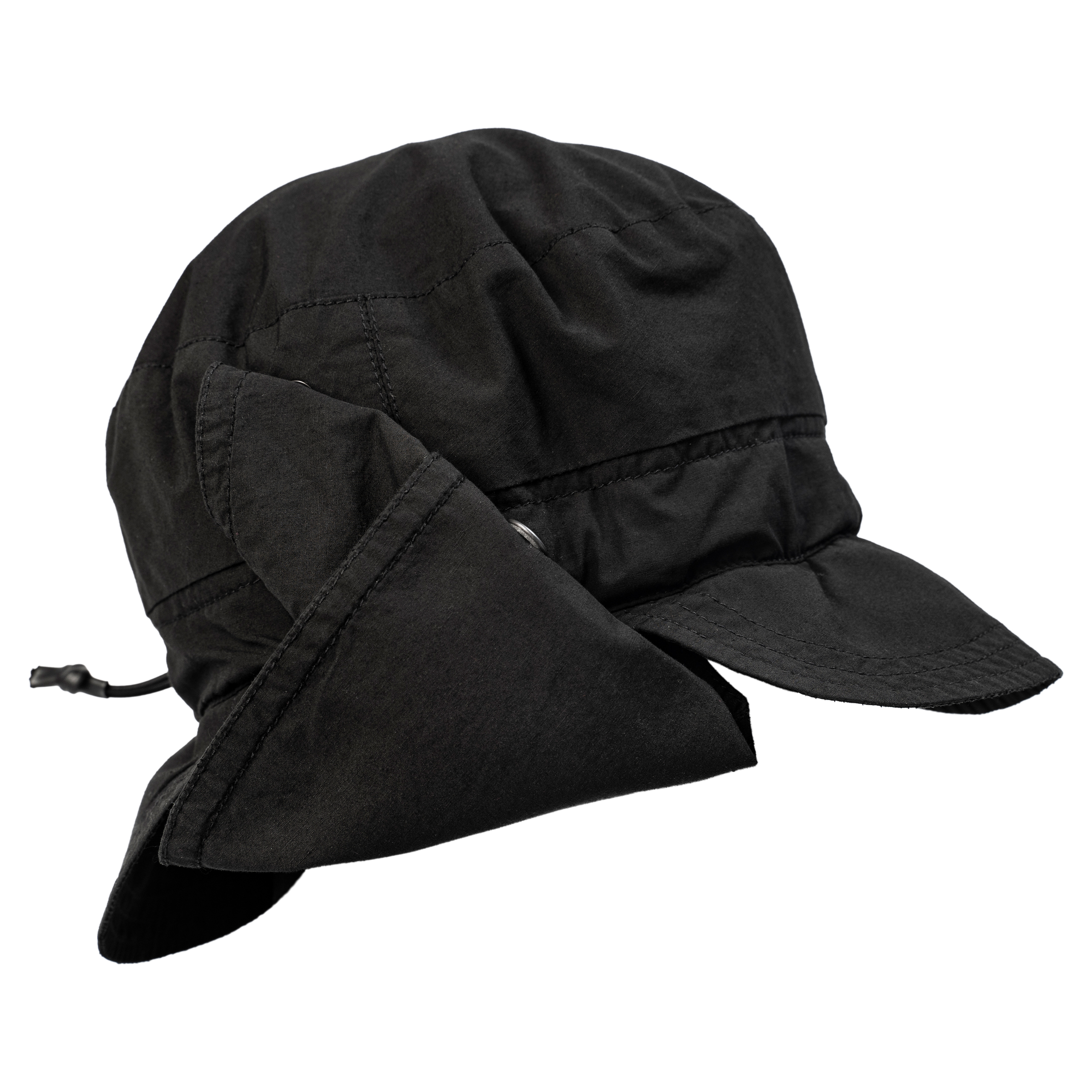 Черная шапка-маска на кнопках The Viridi-Anne VI/3501/09/blk, размер One Size VI/3501/09/blk - фото 2