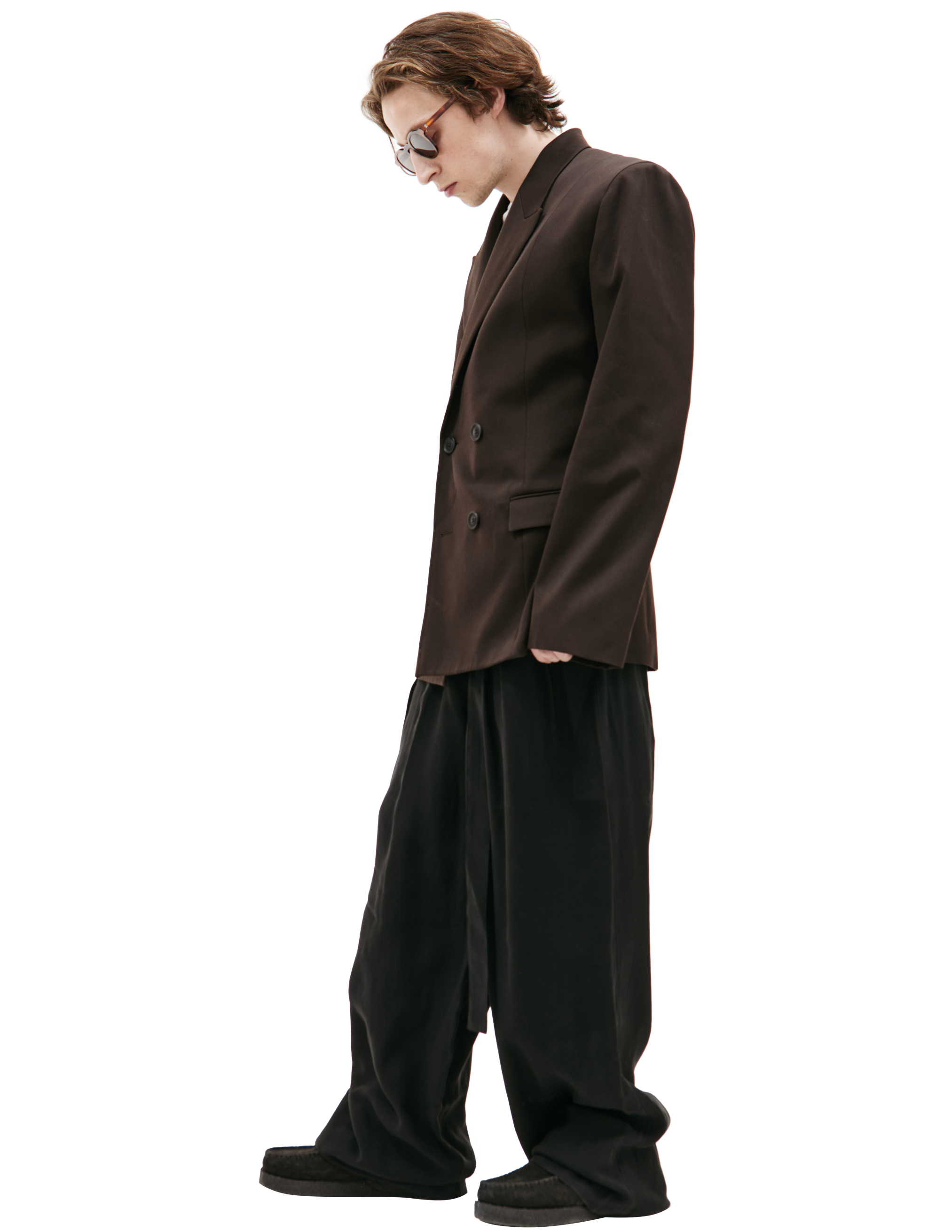 Шерстяной пиджак с широкими плечами LOUIS GABRIEL NOUCHI 0202/T725/027, размер M;L 0202/T725/027 - фото 2