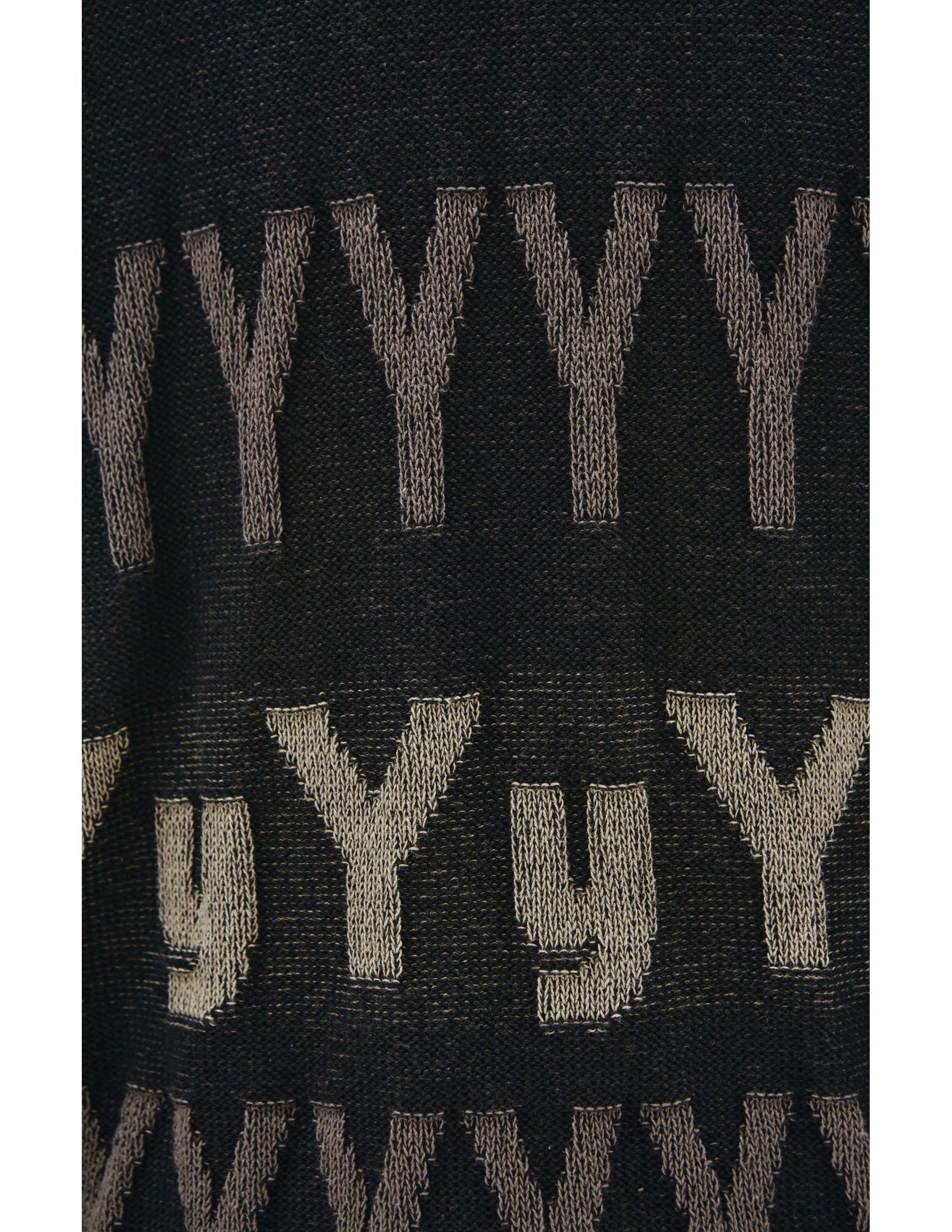 Вязаный свитер с логотипом YY - Yohji Yamamoto HG-K26-986 Фото 5