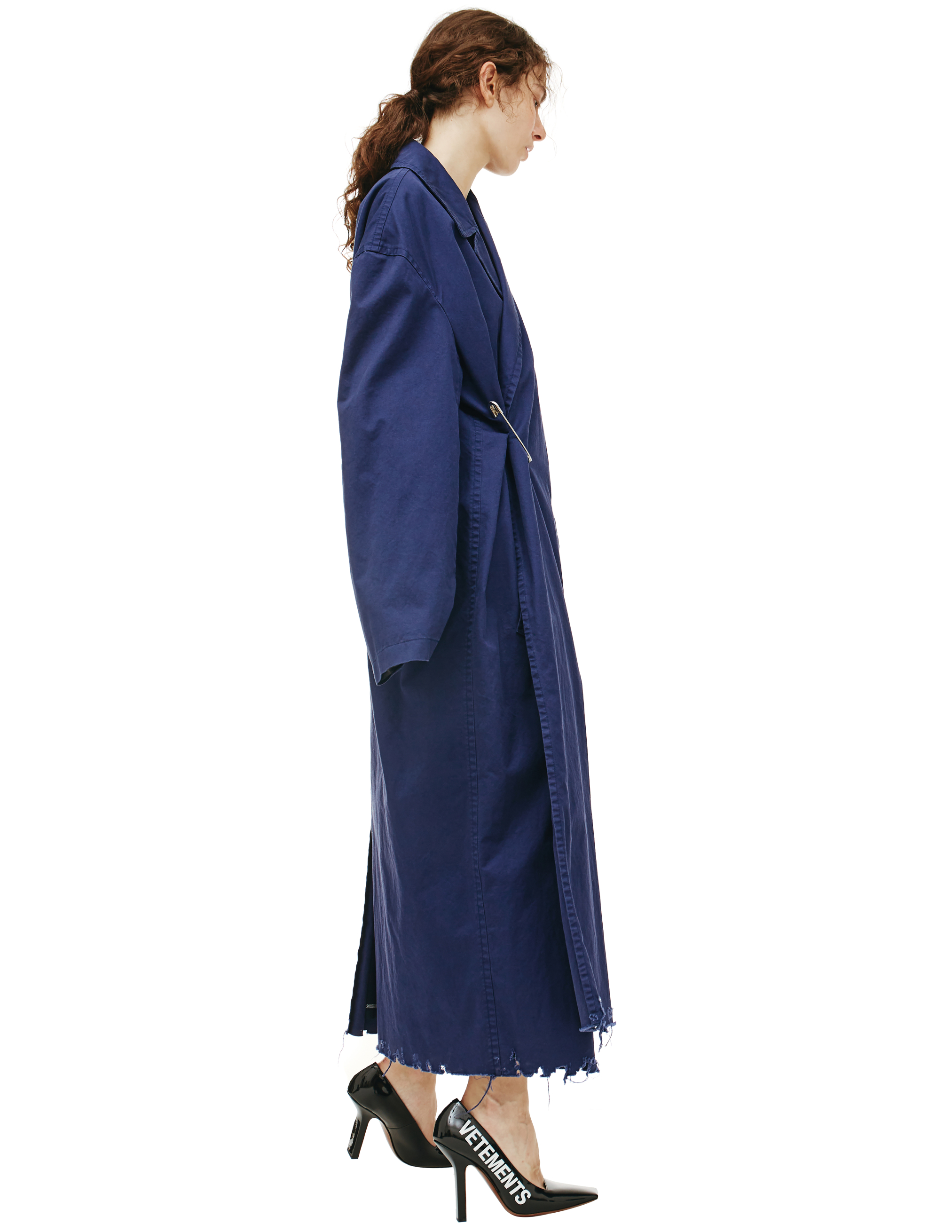 Оверсайз пальто с клетчатым подкладом Balenciaga 681165/TKP06/4140, размер 3 681165/TKP06/4140 - фото 2