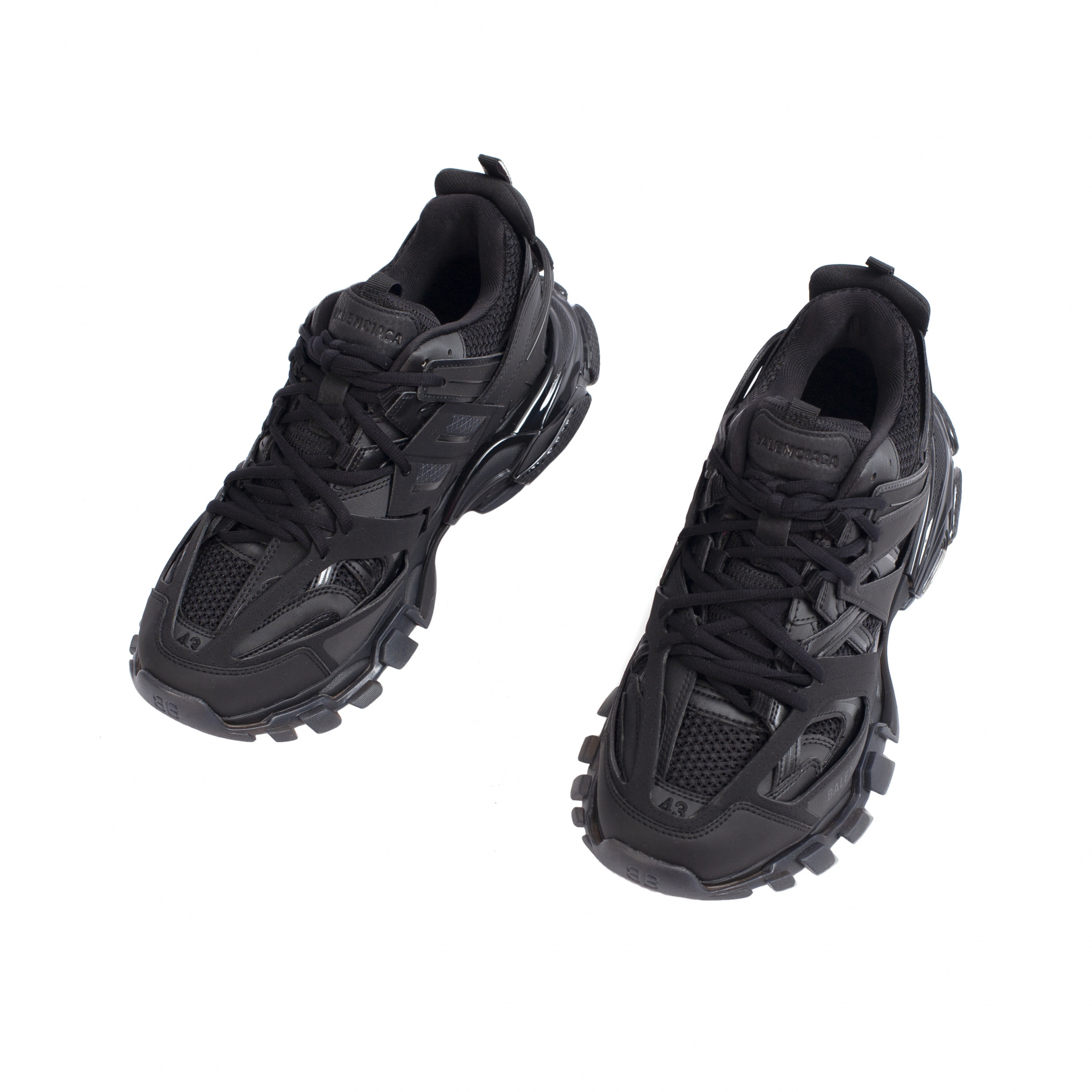 Черные кроссовки Track 2 - Balenciaga 647742/W3BM1/1000