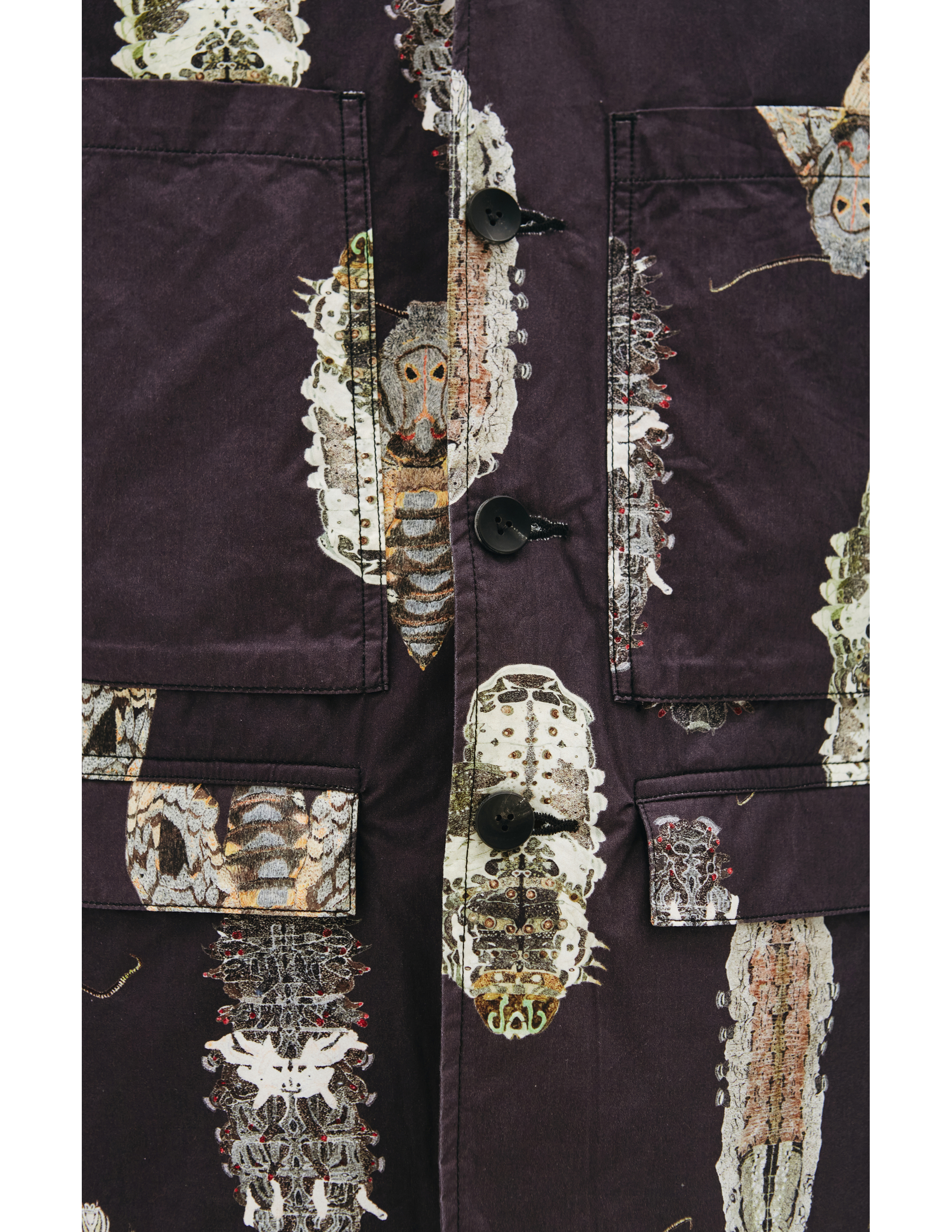 Хлопковый пиджак с принтом The Viridi-Anne VI/3306/06, размер 4;3 VI/3306/06 - фото 4