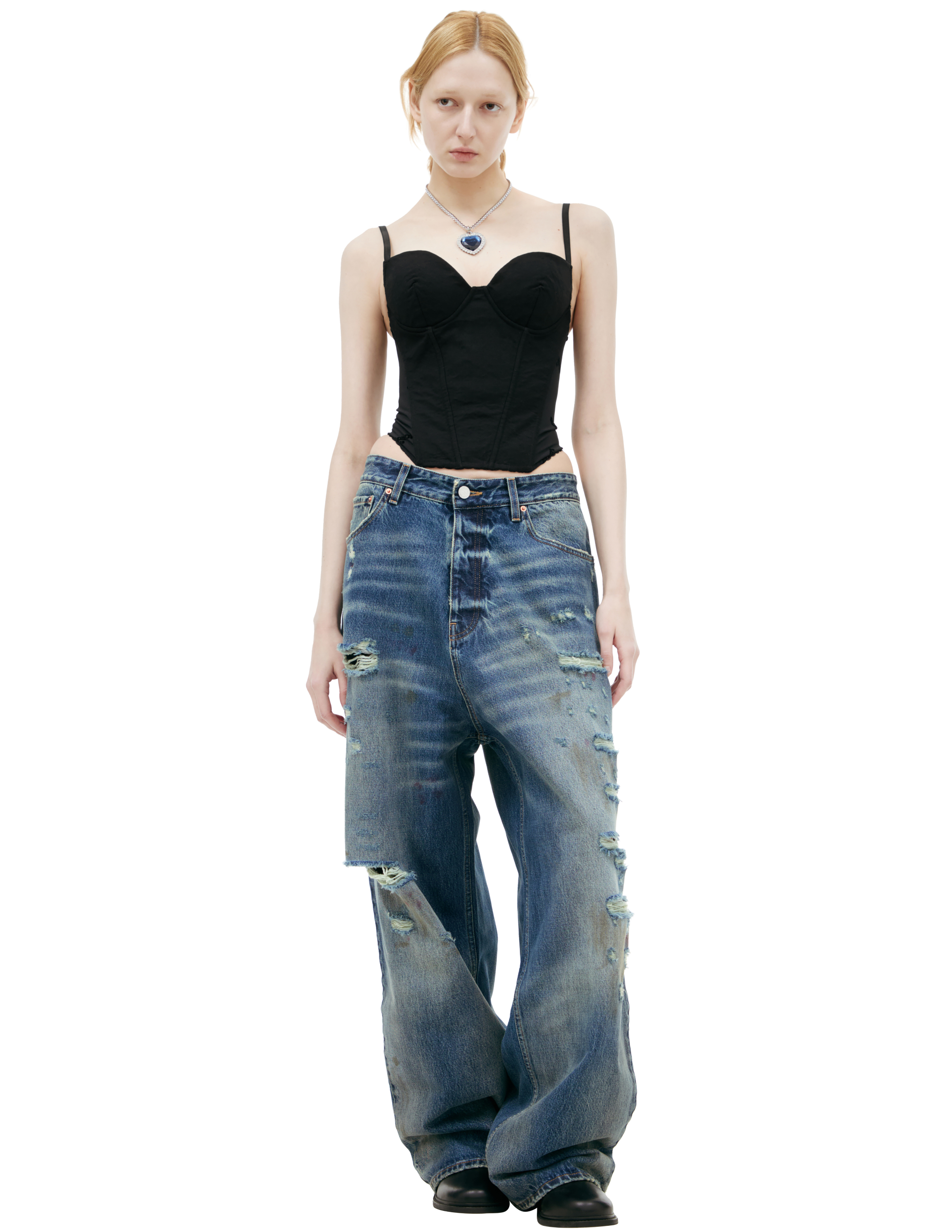 Рваные джинсы 95130₽