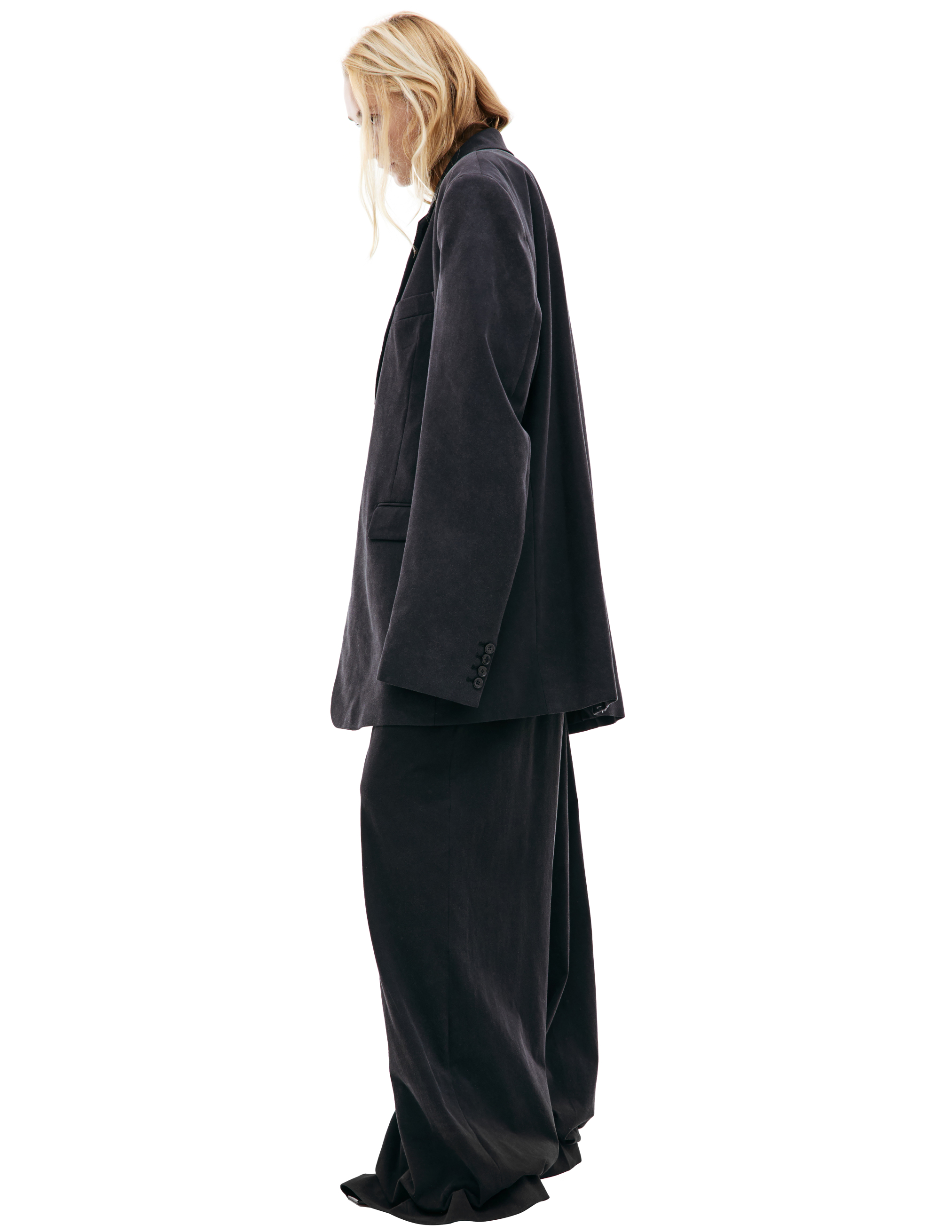 Оверсайз пиджак из выстиранного хлопка VETEMENTS UE64JA405B, размер M;L;XL - фото 2