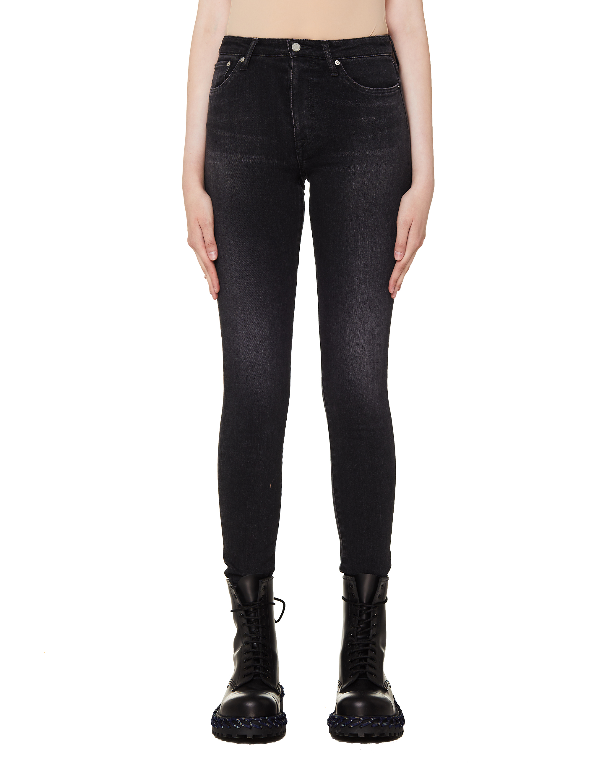 Черные скинни джинсы John Elliott WG221E7714L, размер 26;27 - фото 1