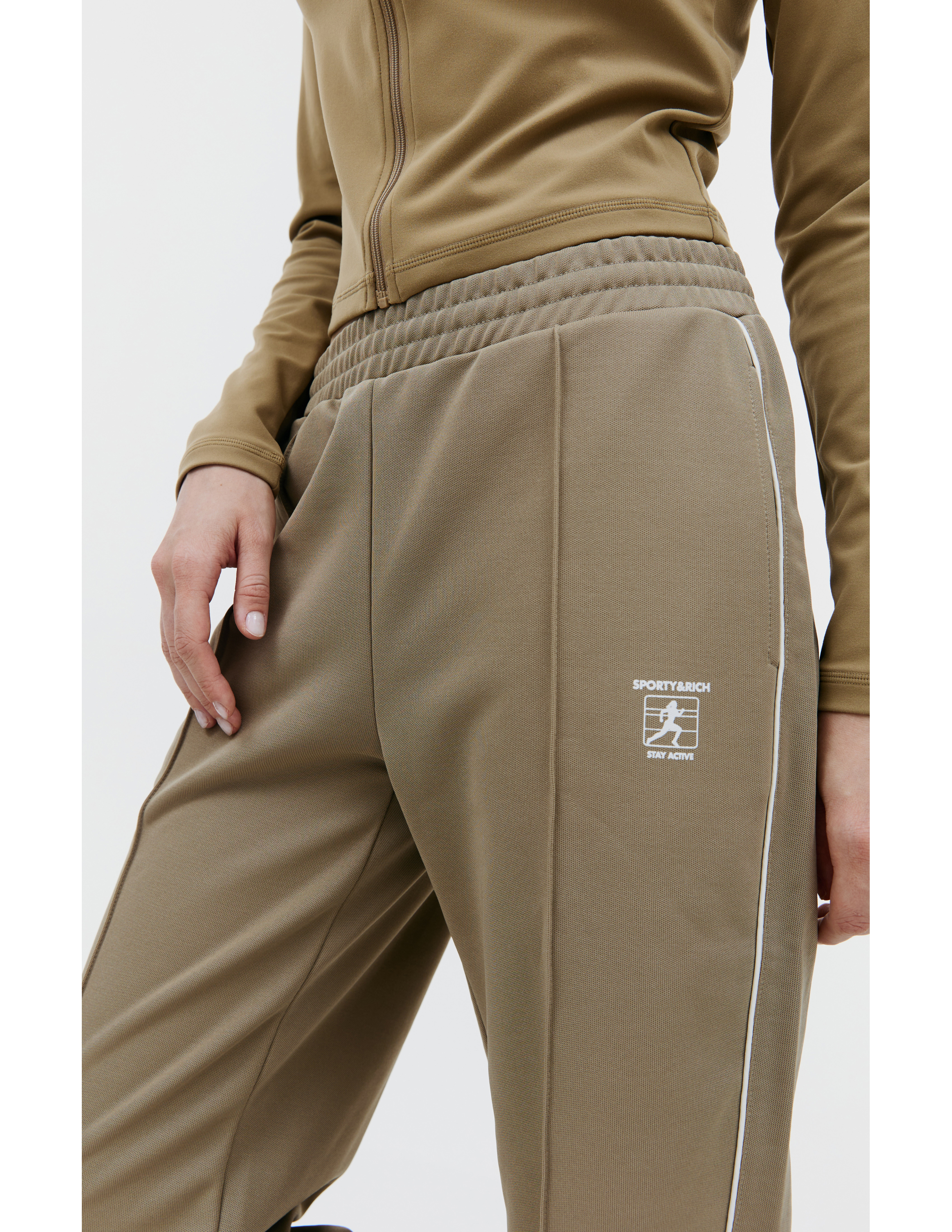 Прямые брюки со стрелками SPORTY & RICH PA861ES, размер S;M;L;XL - фото 6