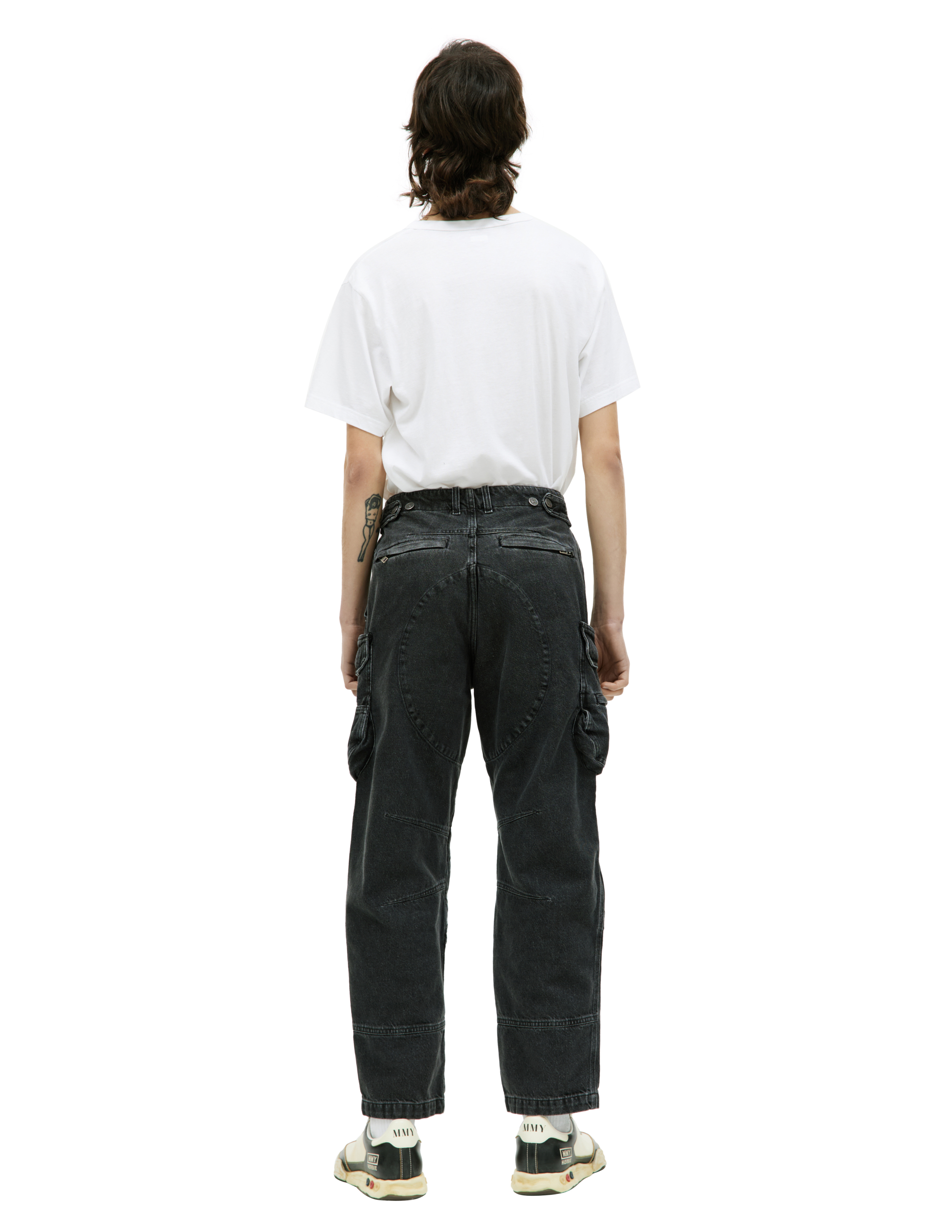 Прямые джинсы D-Fish с карманами Diesel A114190HLAA02, размер 26;28;30;38 - фото 3