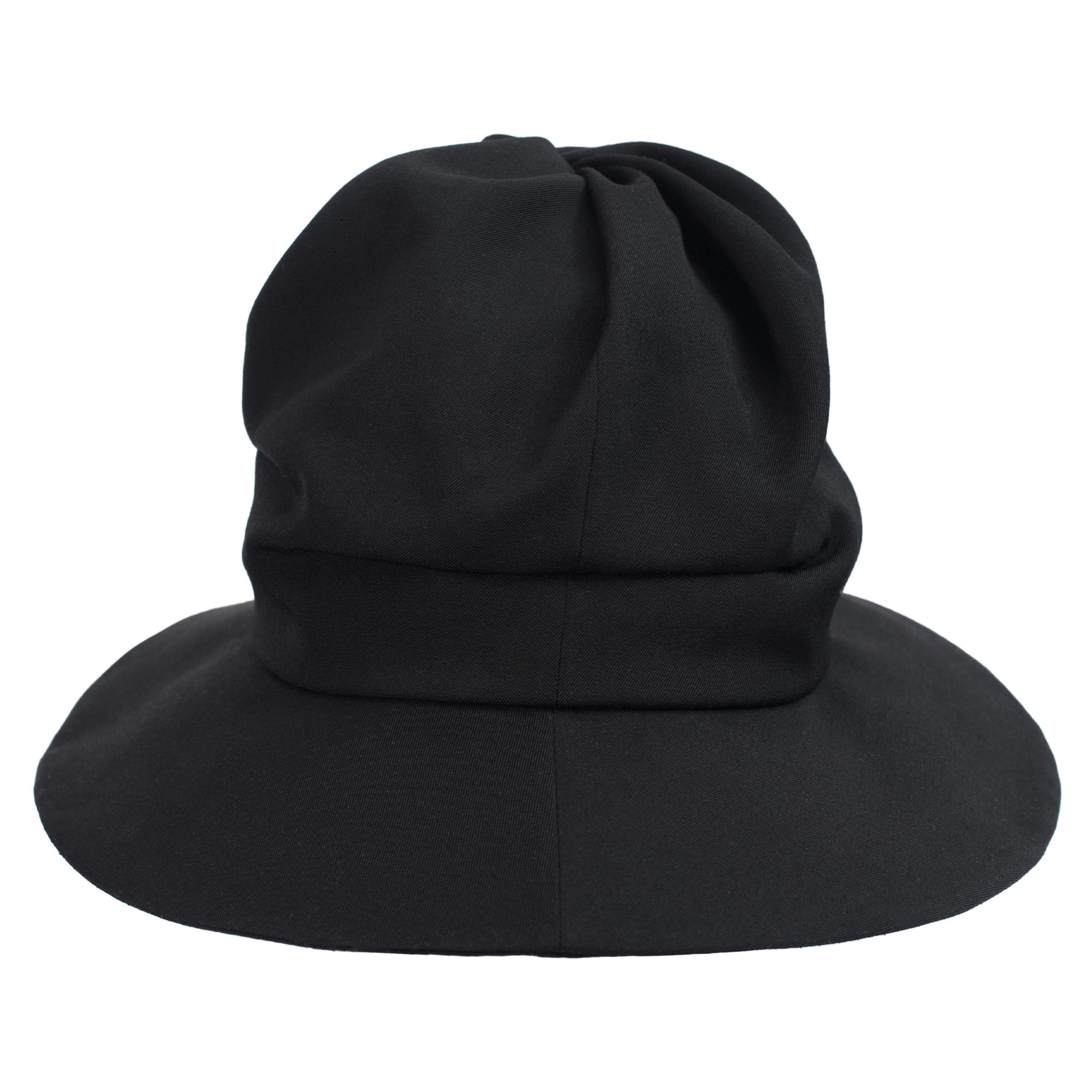 Черная шерстяная шляпа Ys YQ-H02-100-1, размер 2 - фото 2