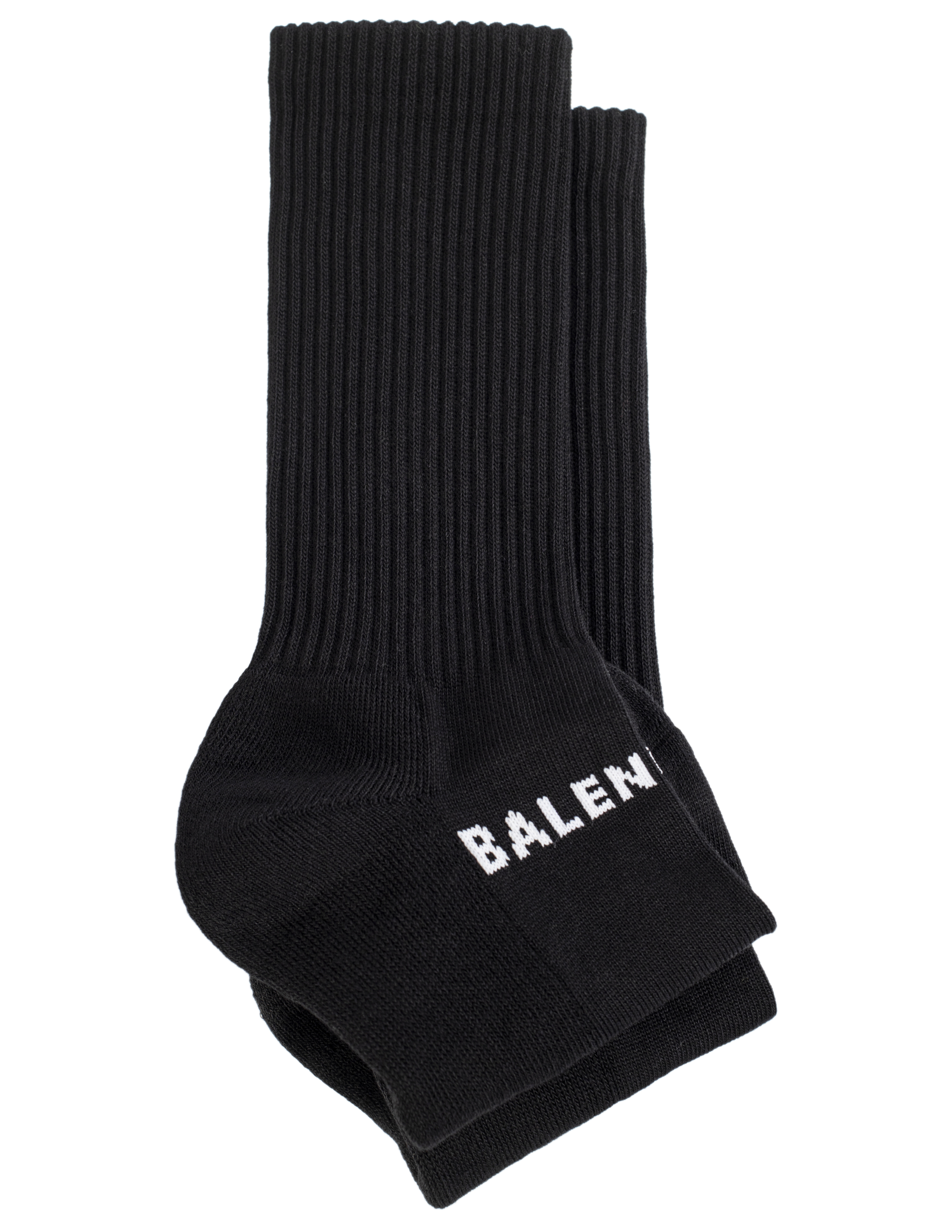Хлопковые носки с логотипом Balenciaga 675303/372B4/1077, размер M;S