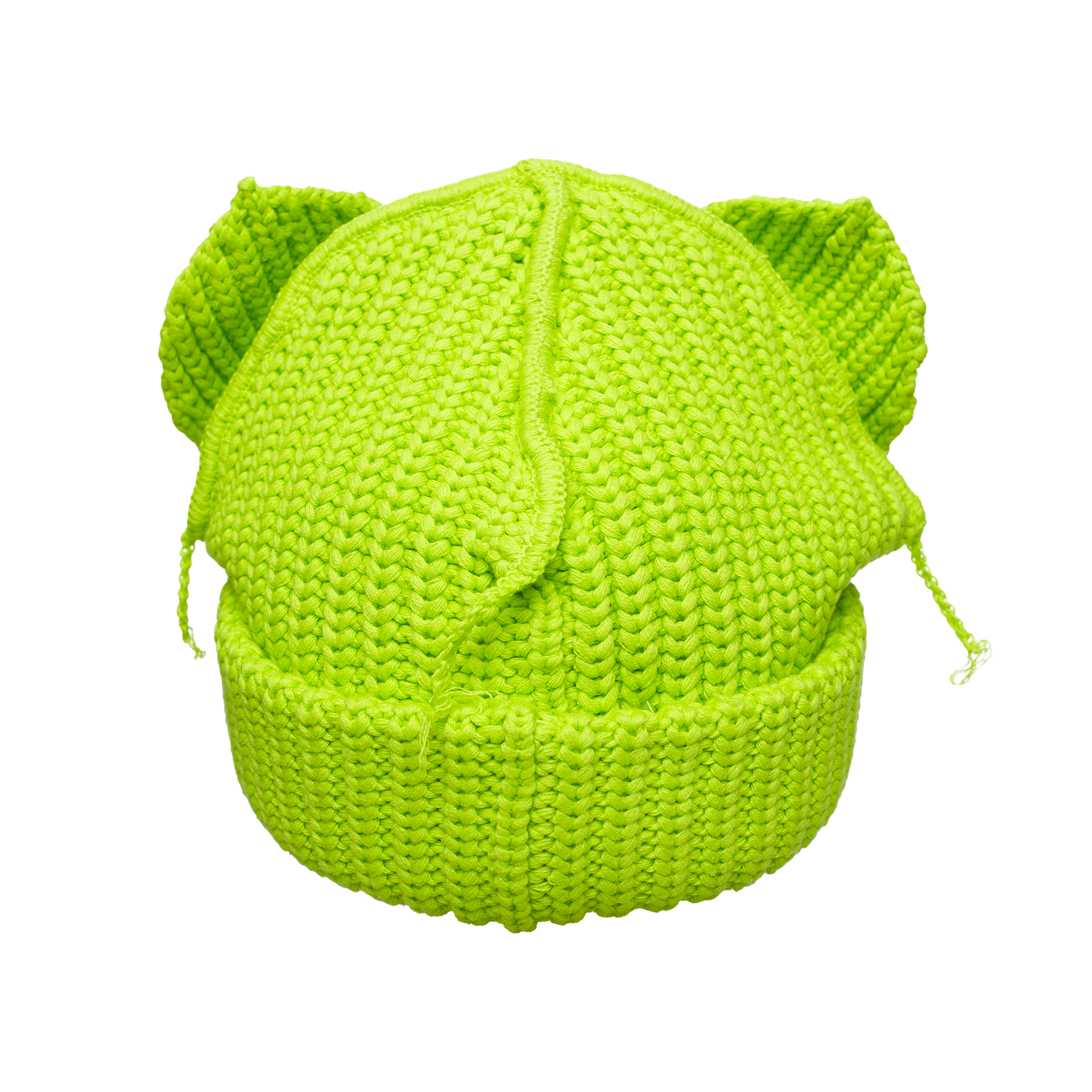 Зеленая шапка с ушами CHARLES JEFFREY LOVERBOY 044130401, размер One Size - фото 4