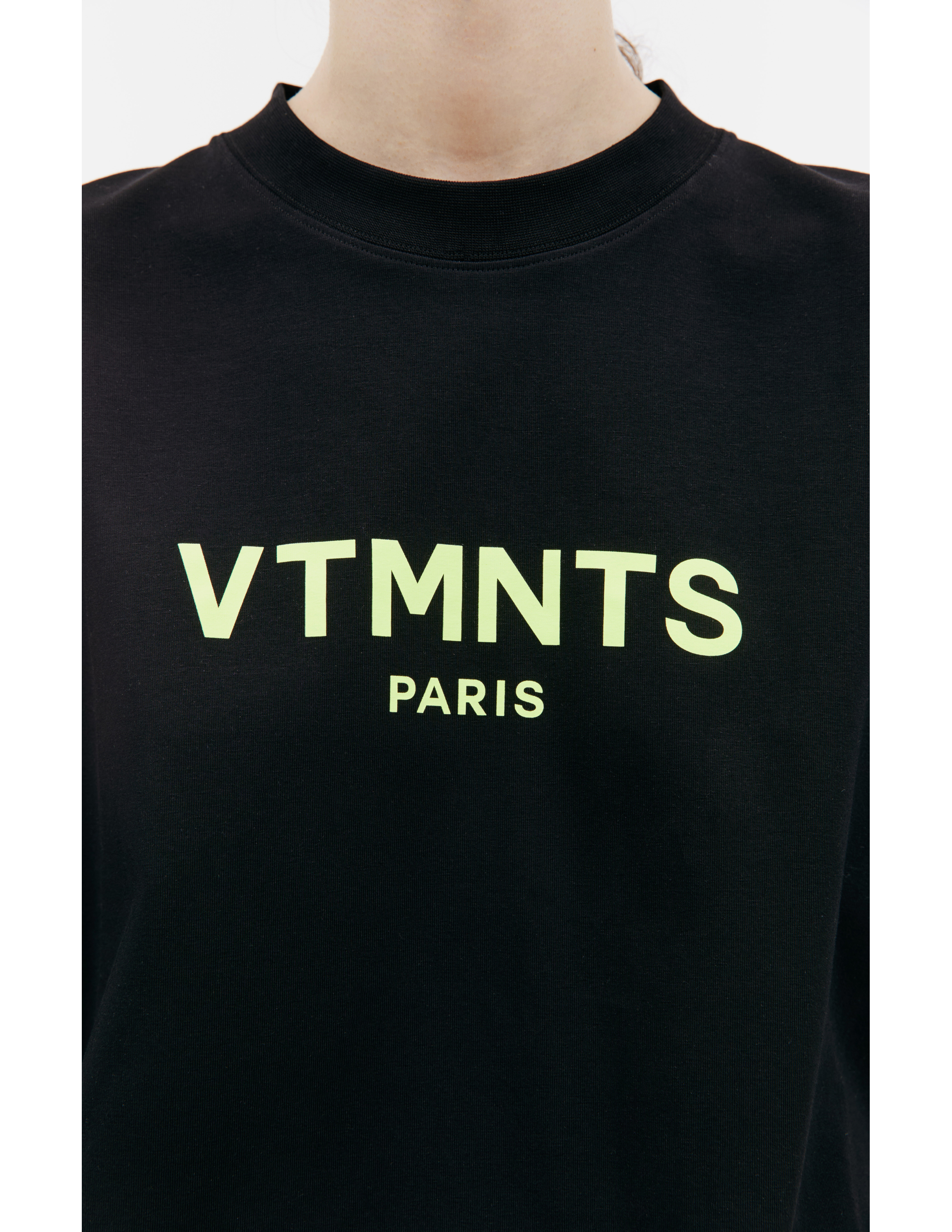 Оверсайз футболка с логотипом VTMNTS VL20TR100Y/1610, размер L;XL VL20TR100Y/1610 - фото 4