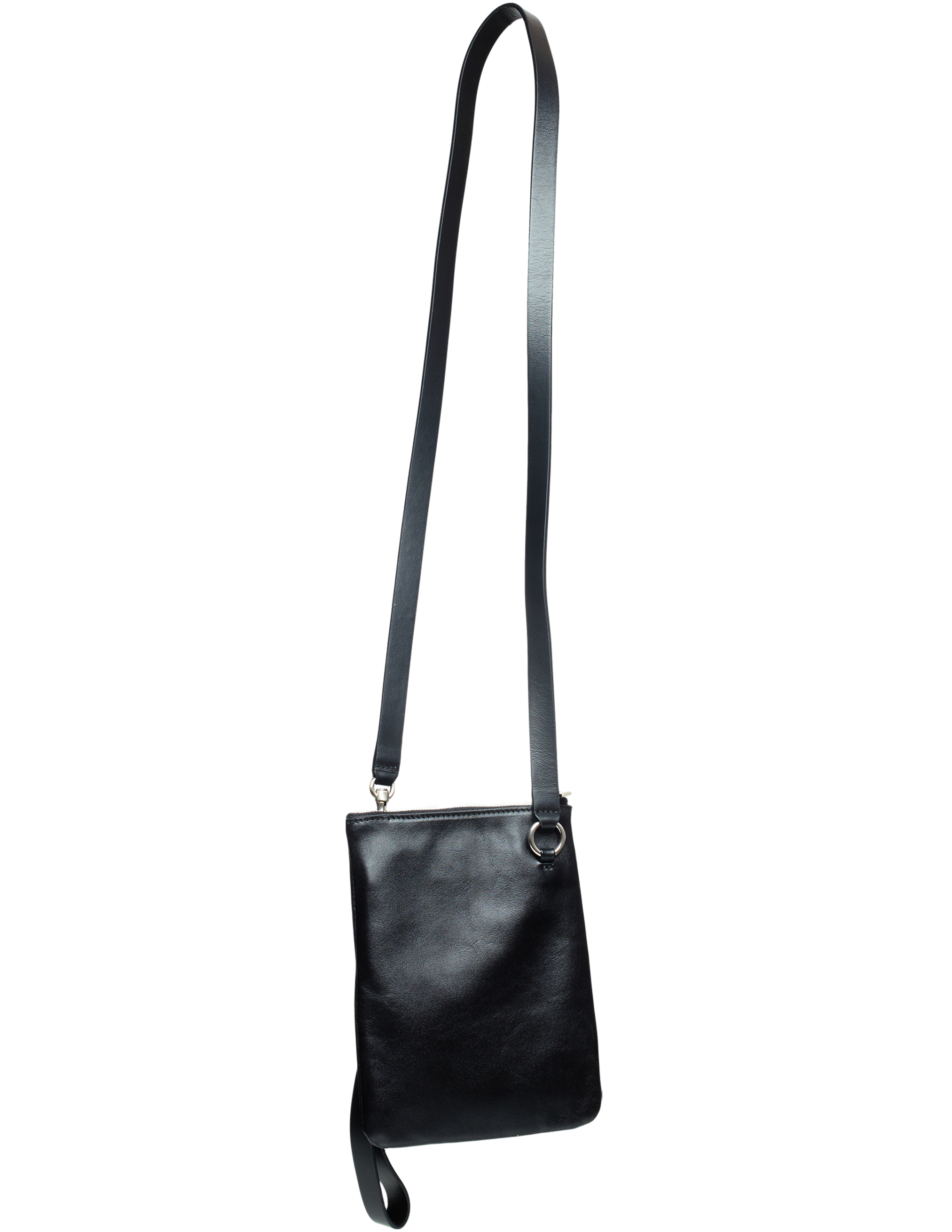 Черная кожаная сумка Jil Sander J25VL0003/P5450/001, размер One Size J25VL0003/P5450/001 - фото 2