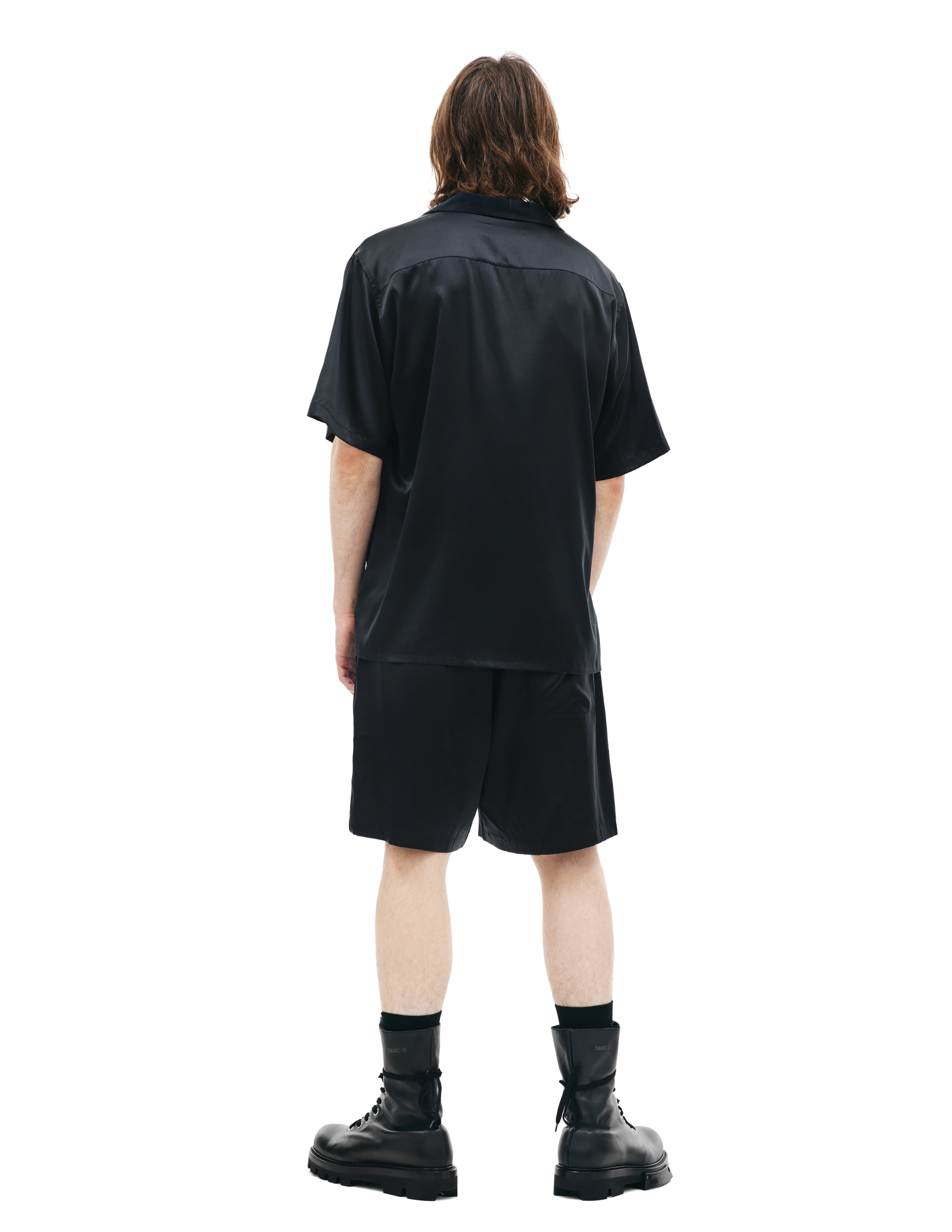 Шелковая рубашка с принтом Miracle Nahmias SS23-W9-SH4G32-001, размер L;XXL - фото 3