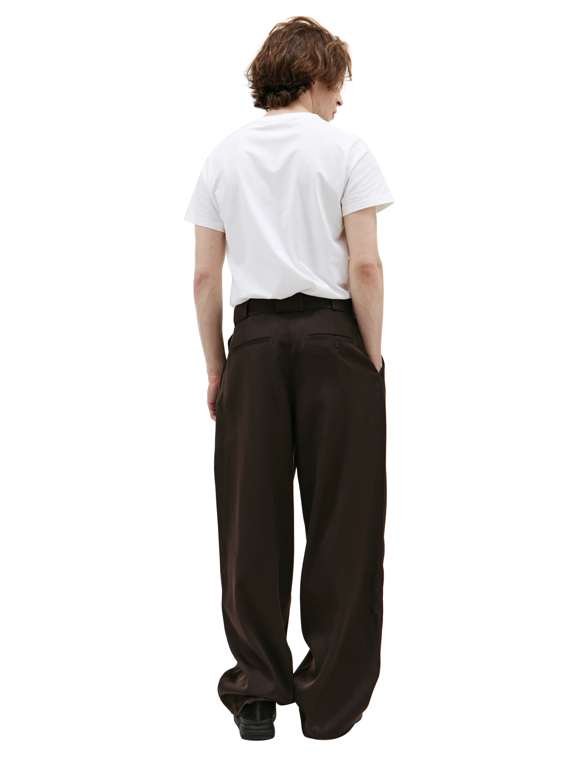 Широкие брюки с поясом LOUIS GABRIEL NOUCHI 0734/T725/027, размер M;L 0734/T725/027 - фото 3