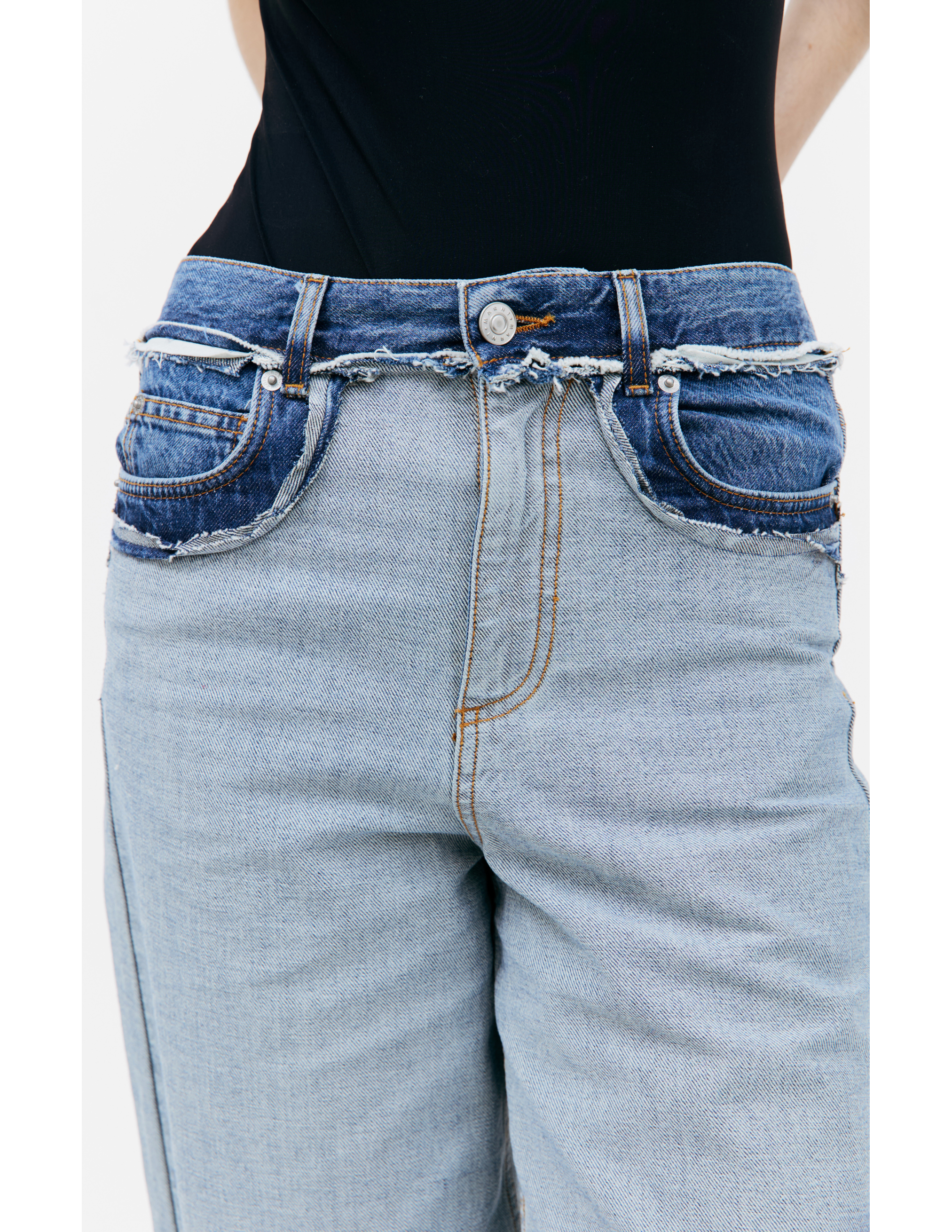 Прямые джинсы со швами наизнанку Marni PAJD0474SQ/USCV93/IOB52, размер 40;42 PAJD0474SQ/USCV93/IOB52 - фото 4