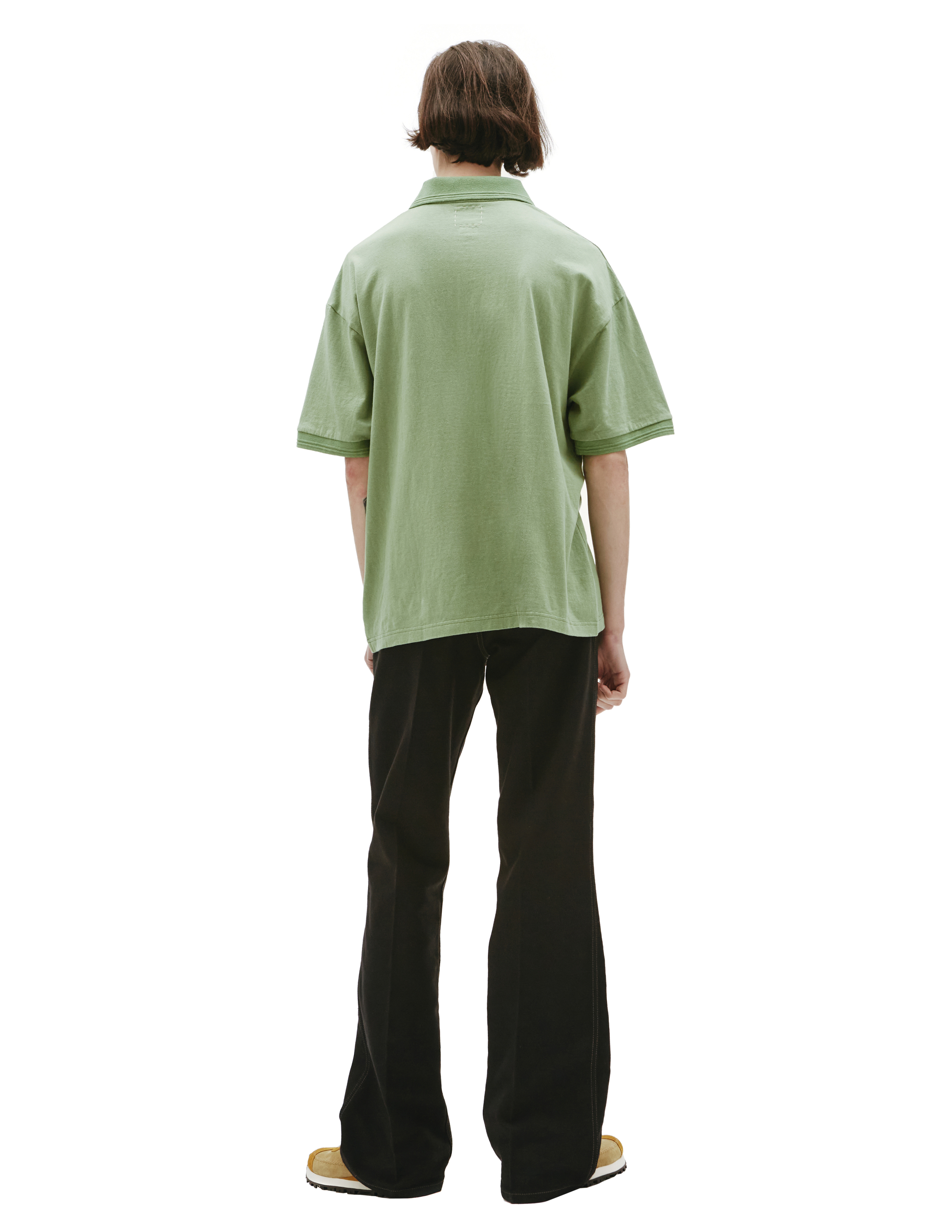 Поло Jumbo Weller с вышивкой visvim 0122105010018/l.grn, размер 5 0122105010018/l.grn - фото 3