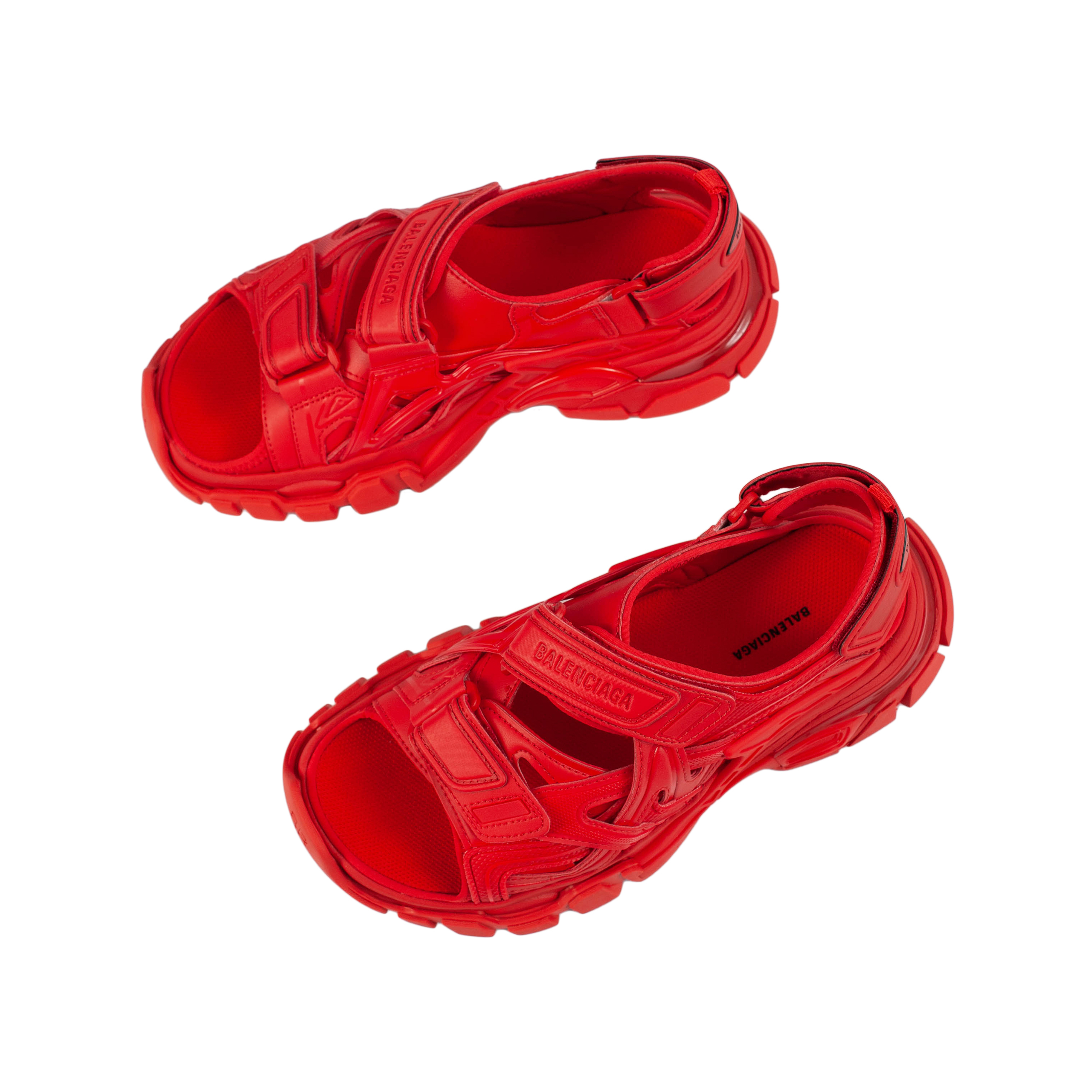 Красные сандалии Track - Balenciaga 617542/W2CC1/6000 Фото 4