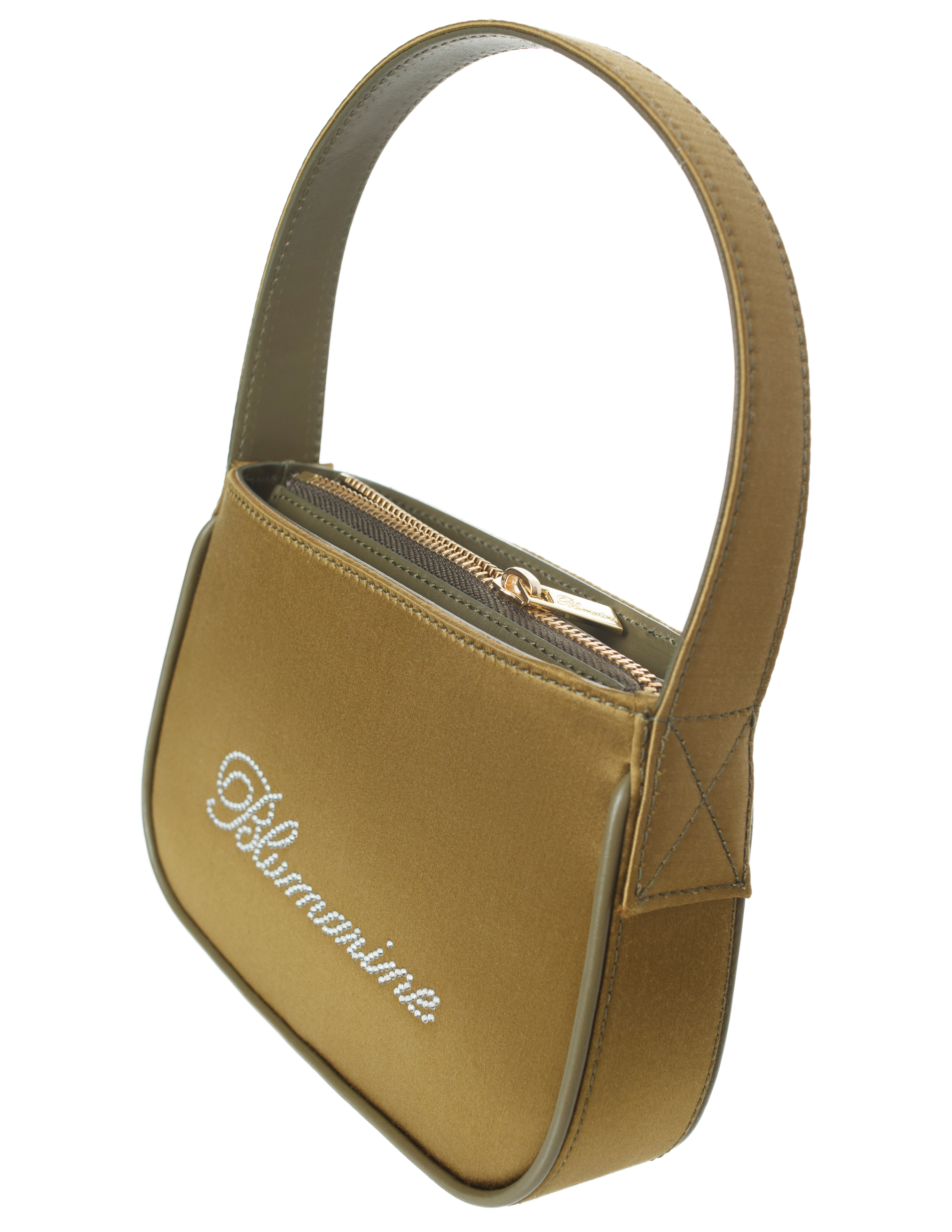 Текстильная сумка с логотипом из страз Blumarine P32/2W149A/N0499, размер One Size