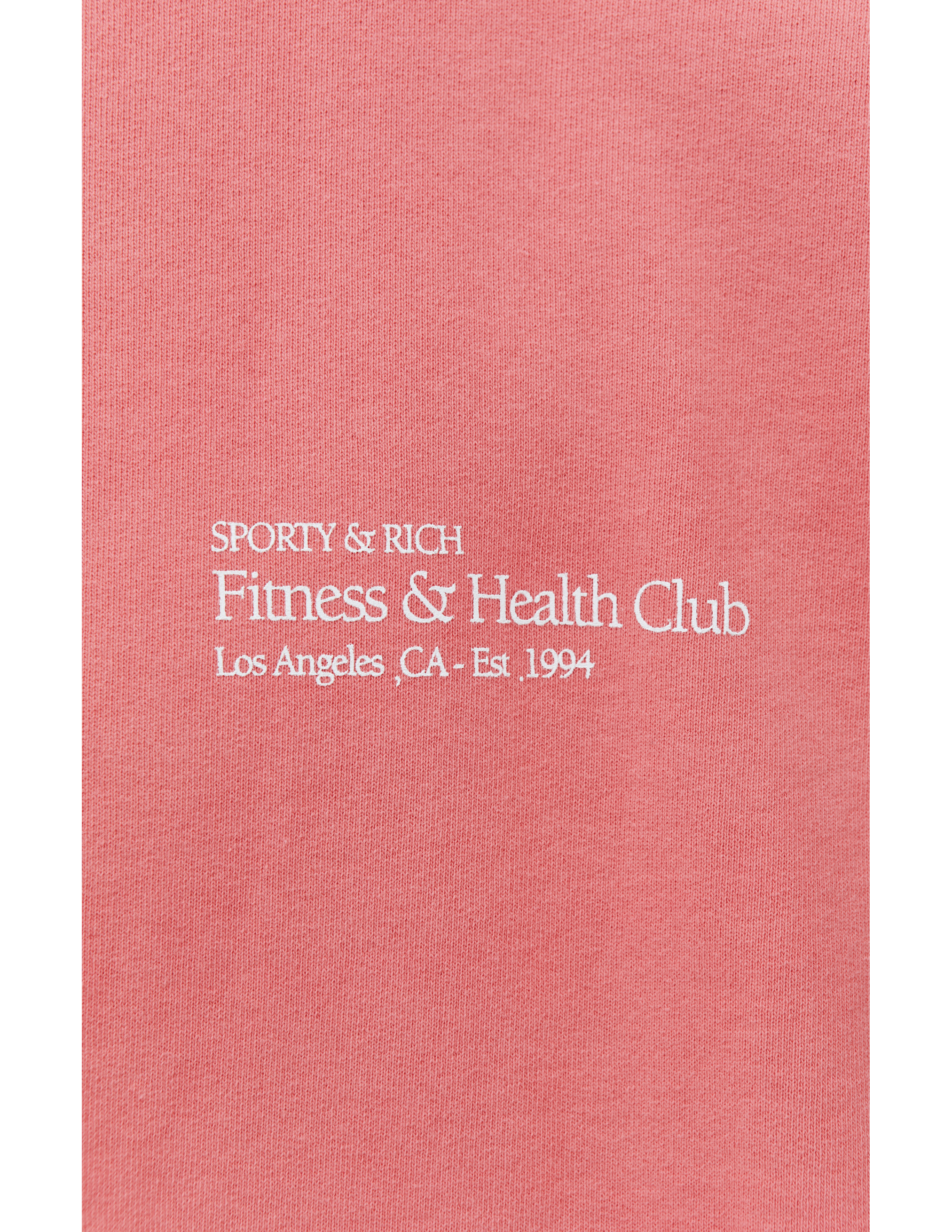 Свитшот с принтом Fitness and Health Club SPORTY & RICH CR621ST, размер L;M;S - фото 4
