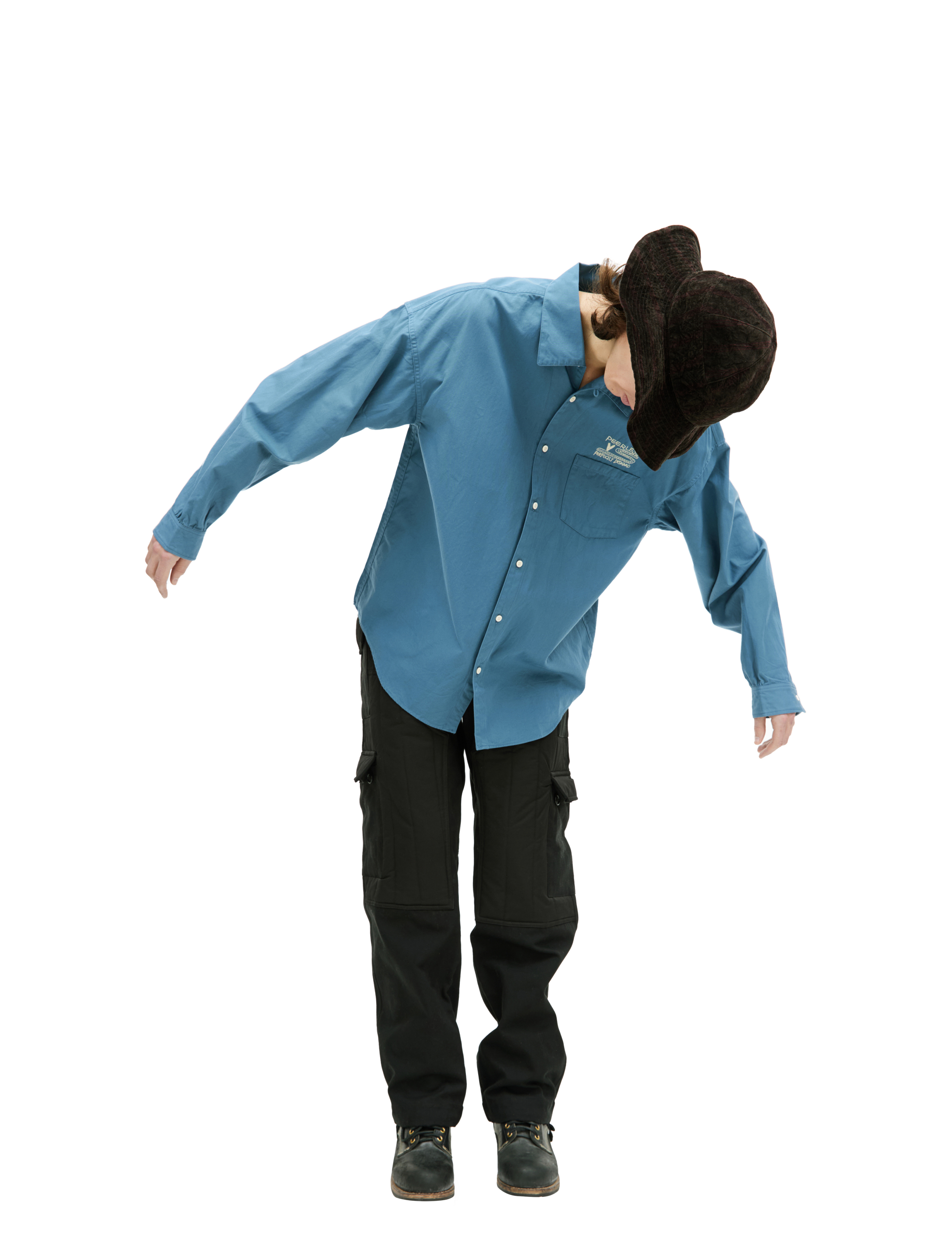 Хлопковая рубашка Palmer с вышивкой visvim 0123205011015, размер 4;5 - фото 4