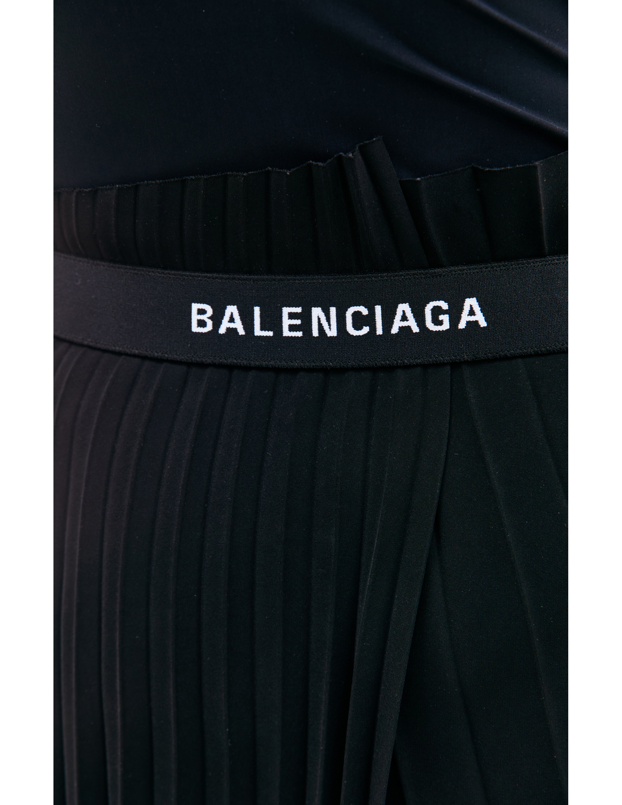 Асимметричная плиссированная юбка Fancy Balenciaga 529757/TYD15/1000, размер 40 529757/TYD15/1000 - фото 4